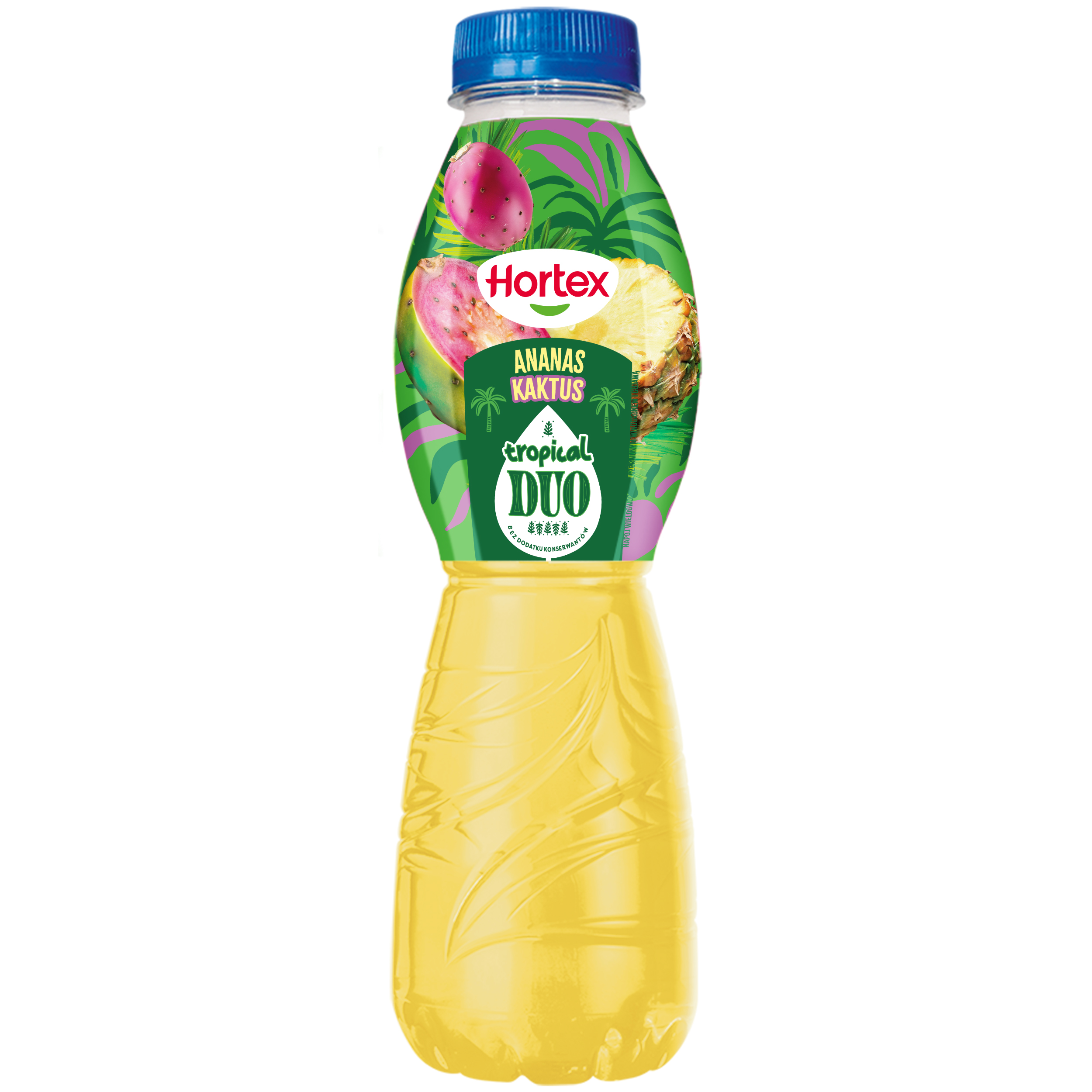 Hortex Tropical Duo Napój Ananas Kaktus Butelka Pet 500Ml Kaucja