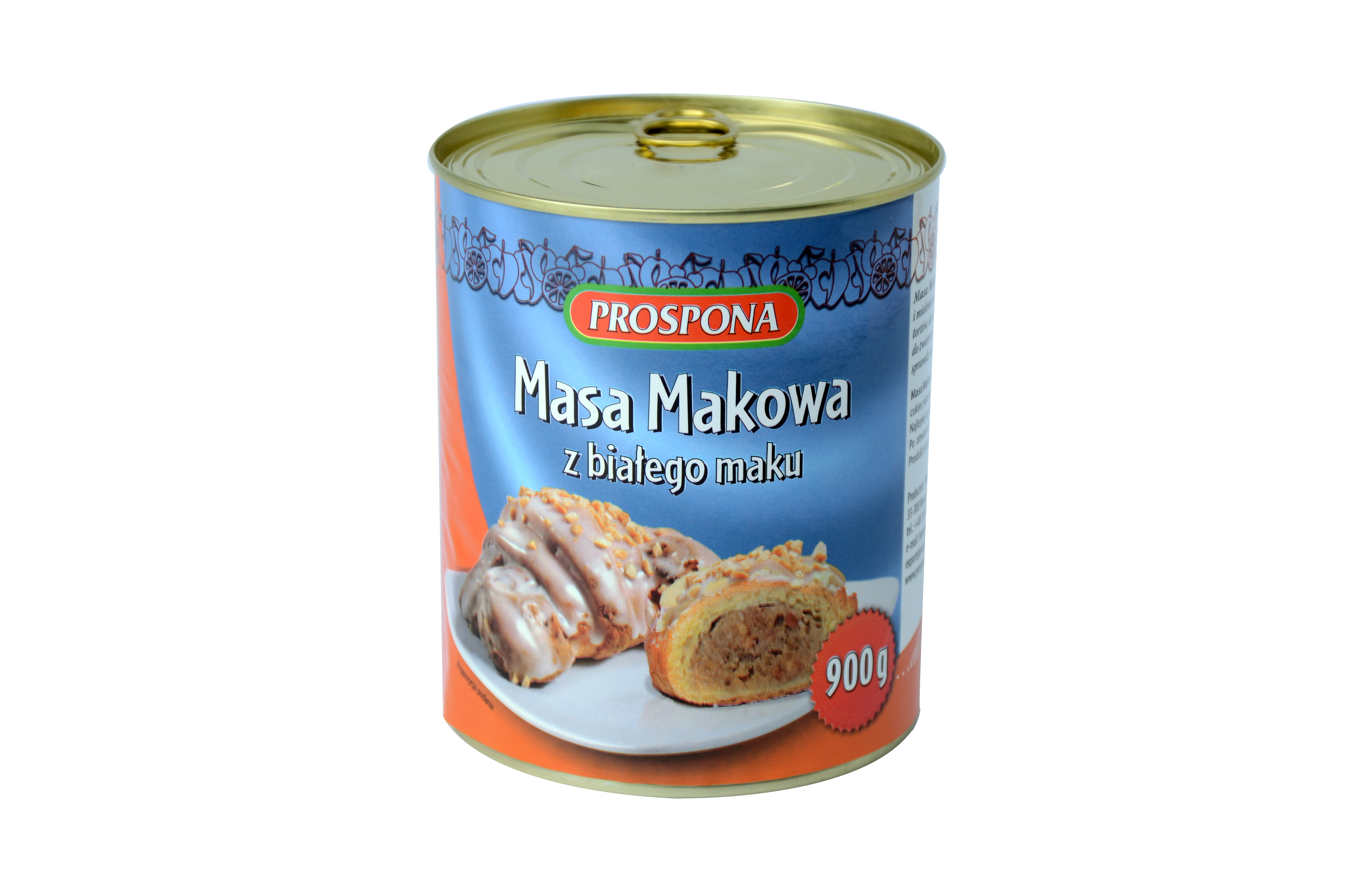 Prospona Masa Makowa Z Białego Maku 900G