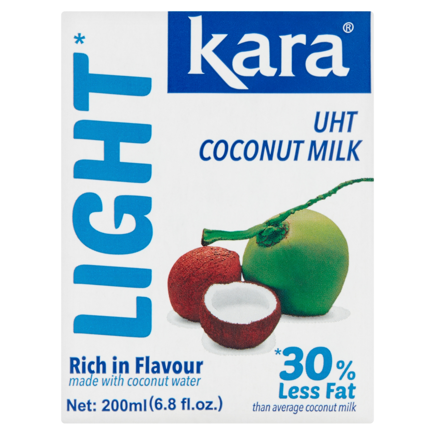 Kara Mleczko Kokosowe Light 11% Uht 200Ml