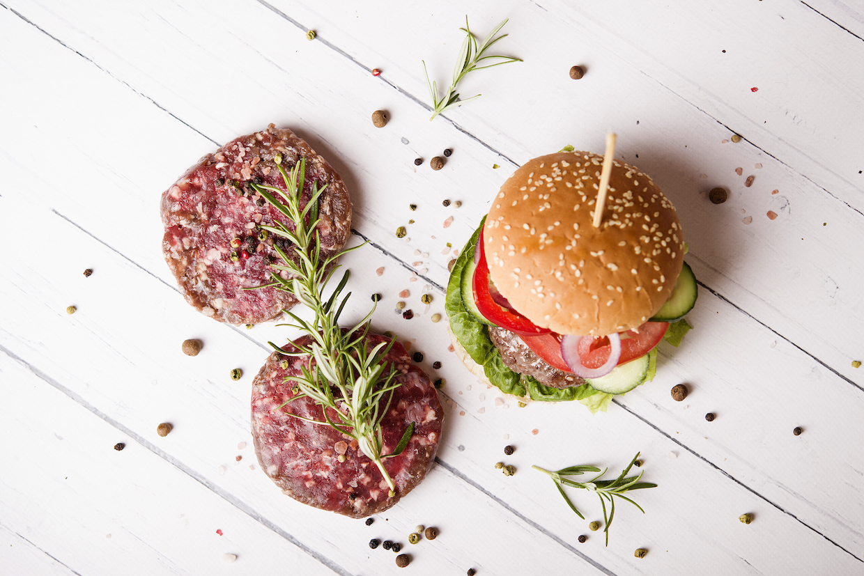 Las Huberta Hamburger Z Jelenia 2X160G Mrożony
