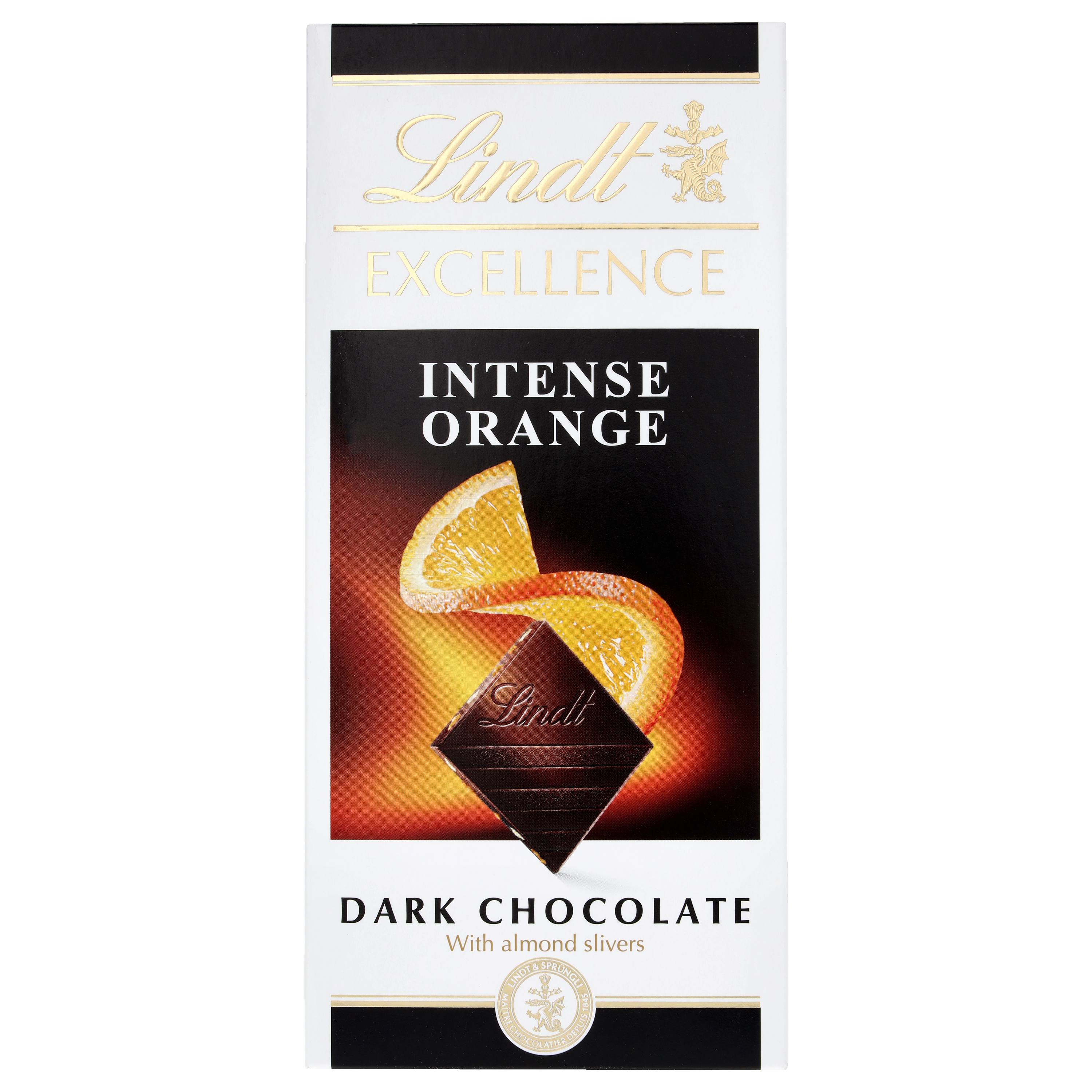 Lindt Excellence Orange Intense 100G