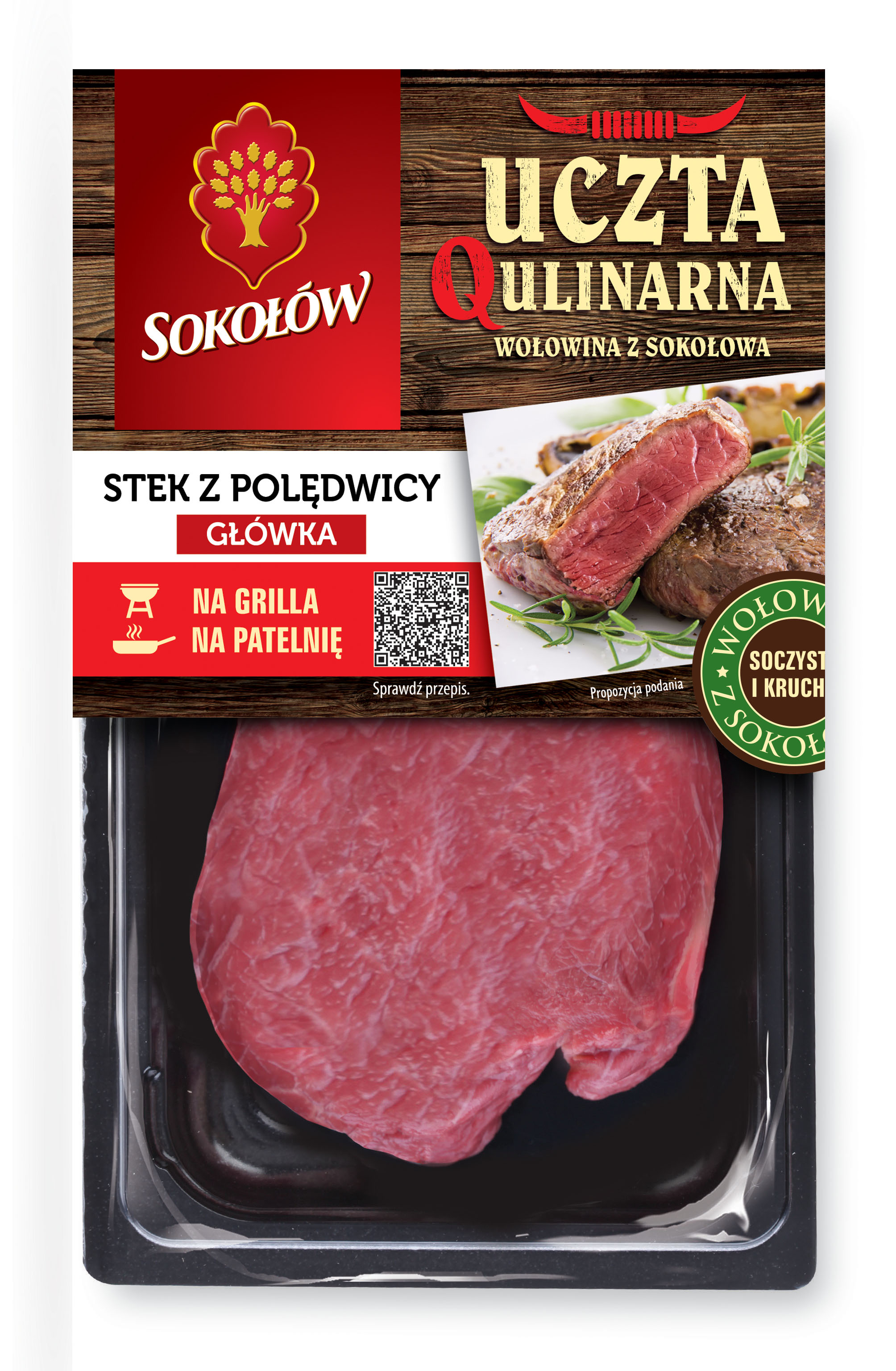 Stek Z Polędwicy Główka Ok.200G Sokołów