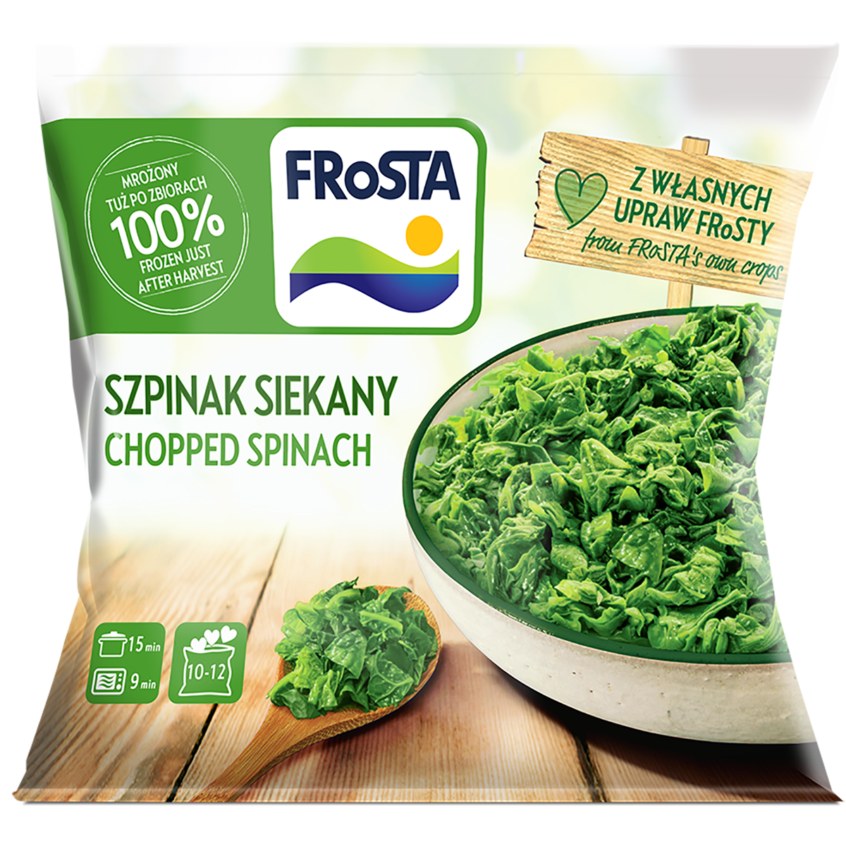 Frosta Szpinak Siekany W Serduszkach 400 G