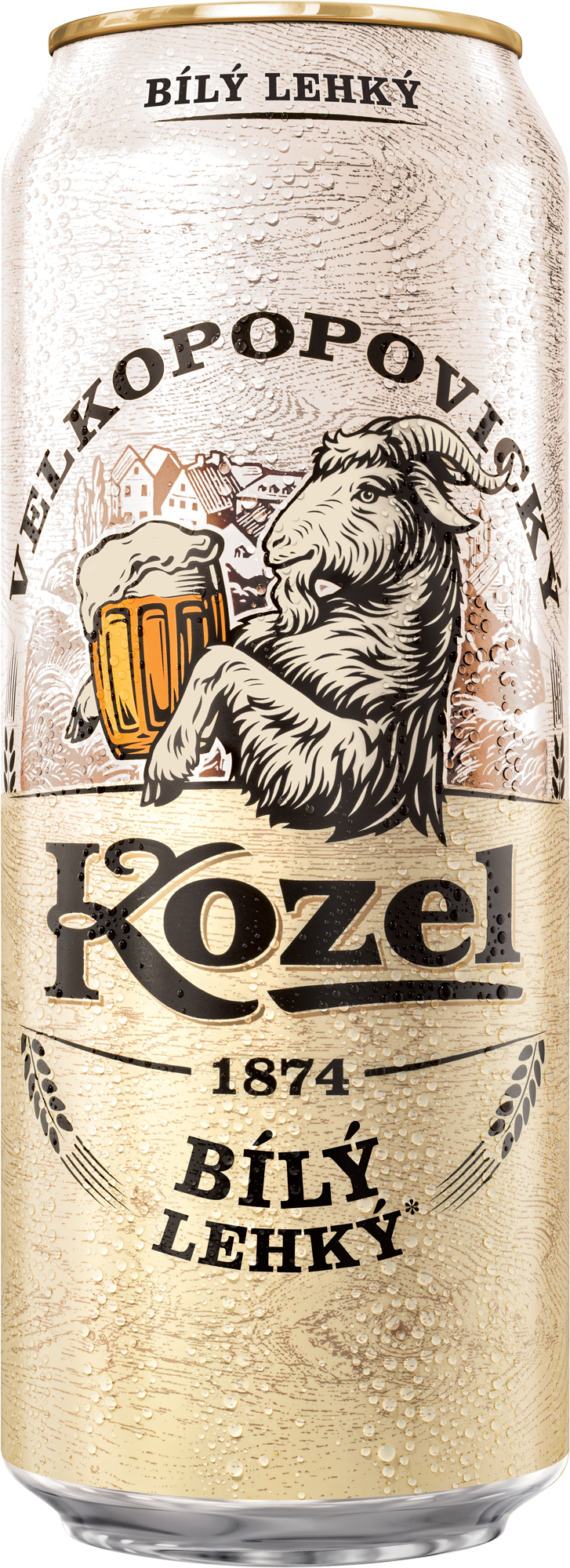 Piwo Kozel Bily Lehky 3,5% Puszka 500Ml Kaucja