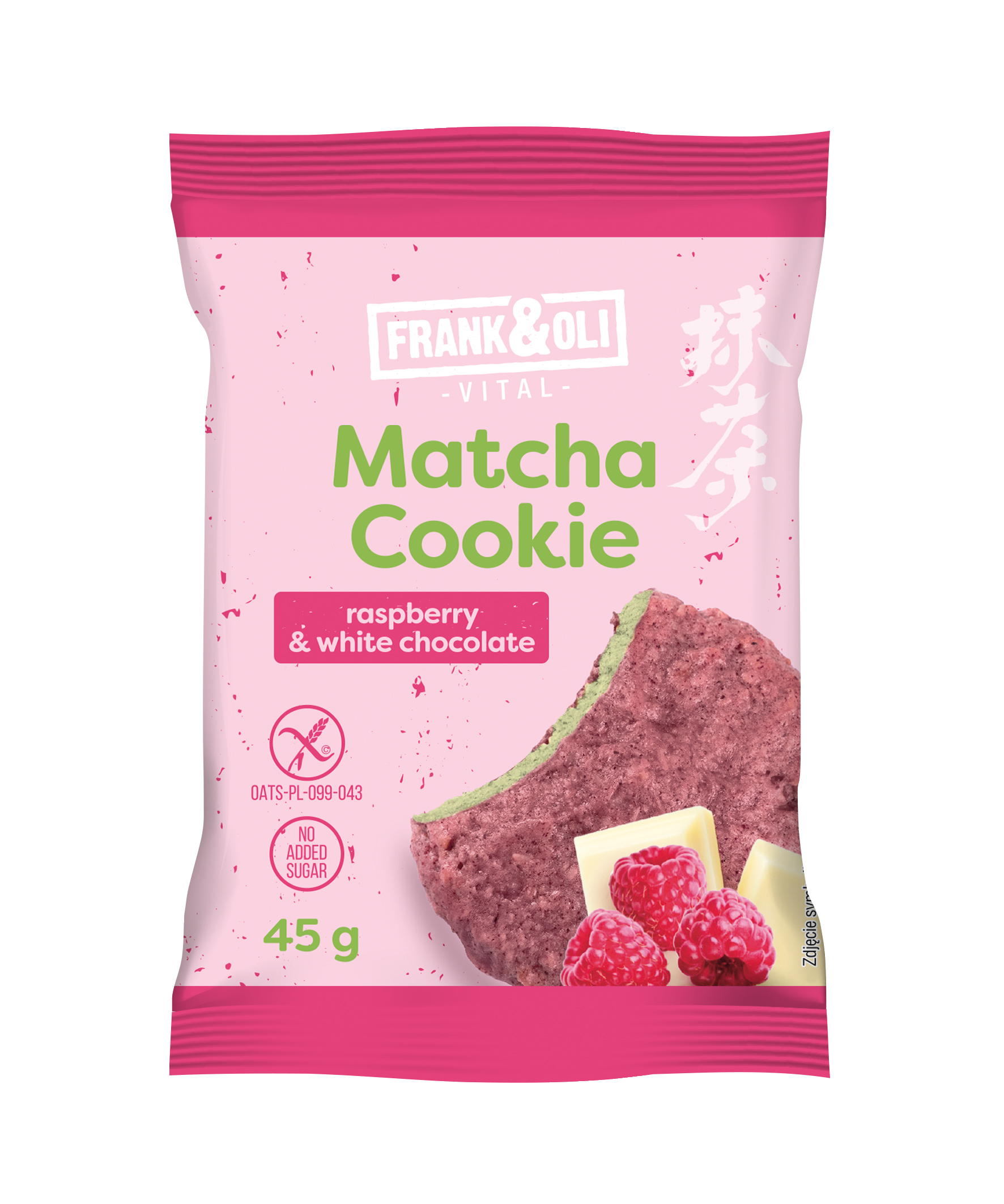 Matcha Cookie Raspberry & Cocoa 45G