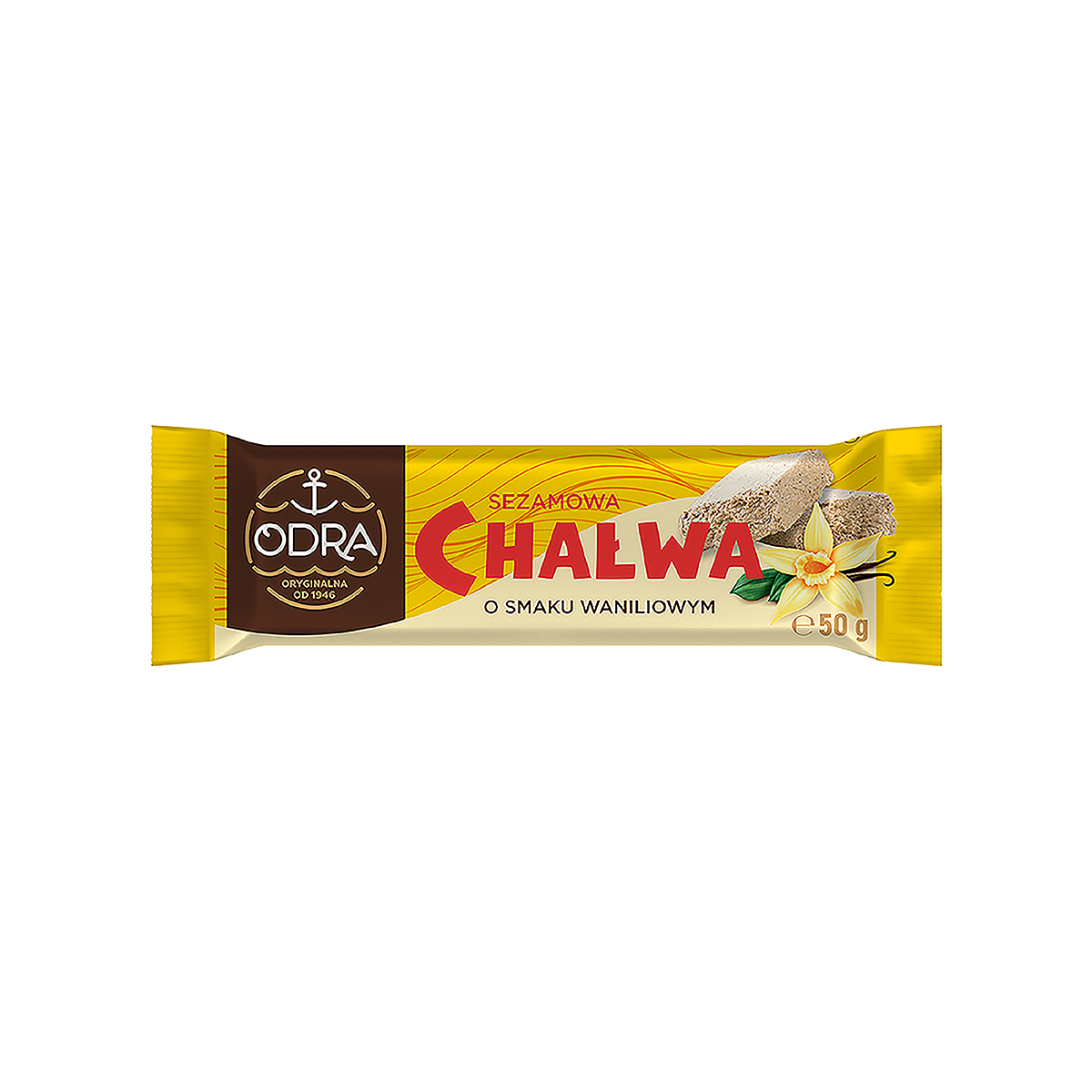 Chałwa O Smaku Waniliowym 50G Odra