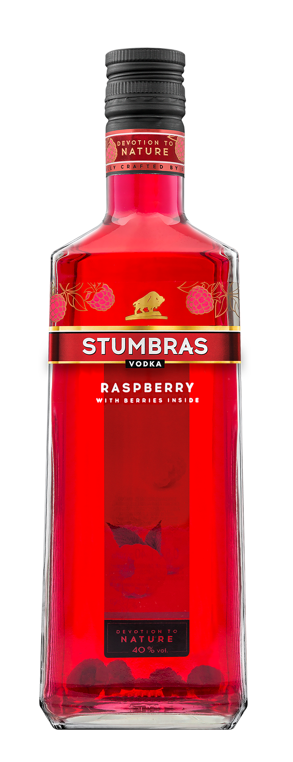 Wódka Stumbras Raspberry 40% 500Ml
