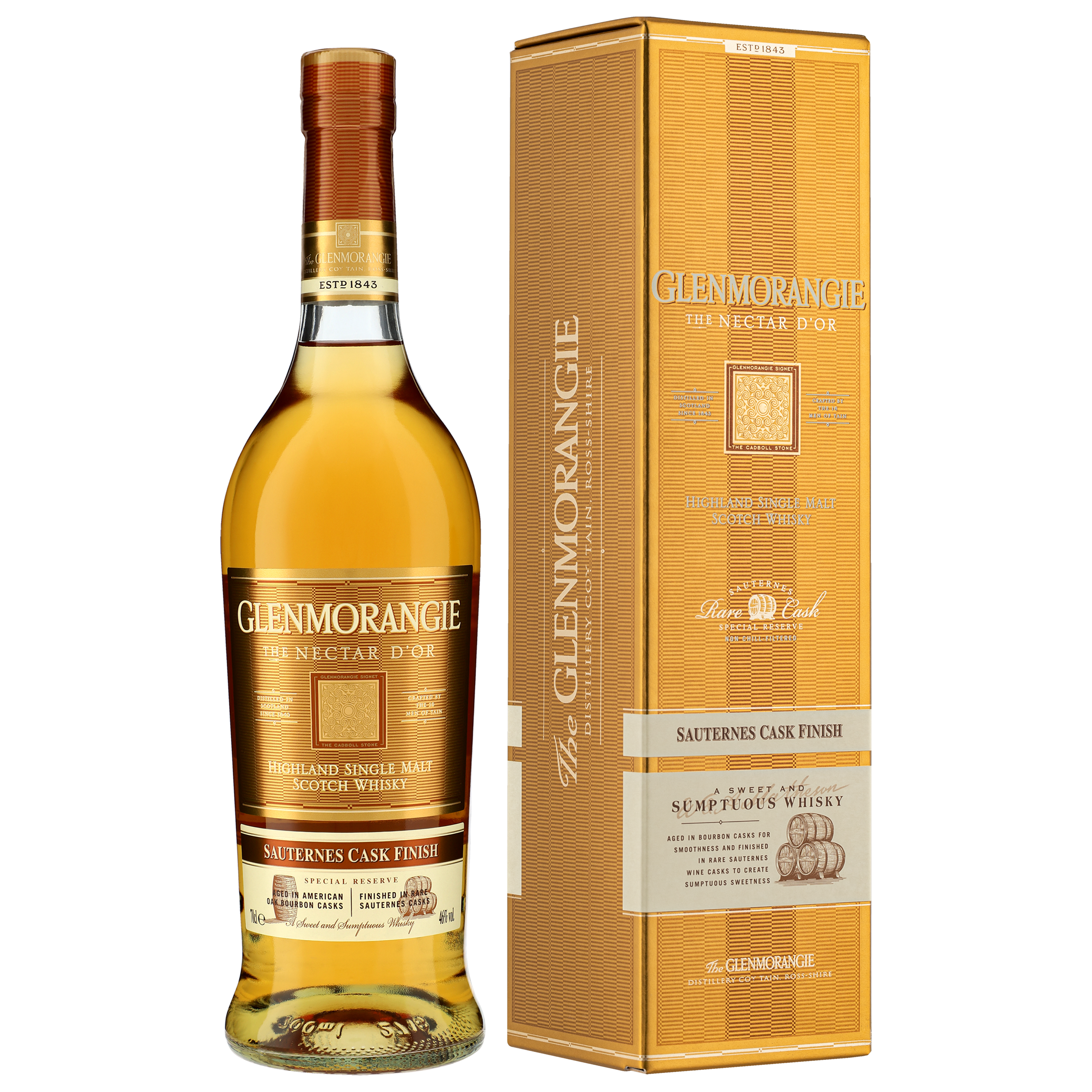 Glenmorangie Nectar D'Or 46% 0,7L W Kartoniku