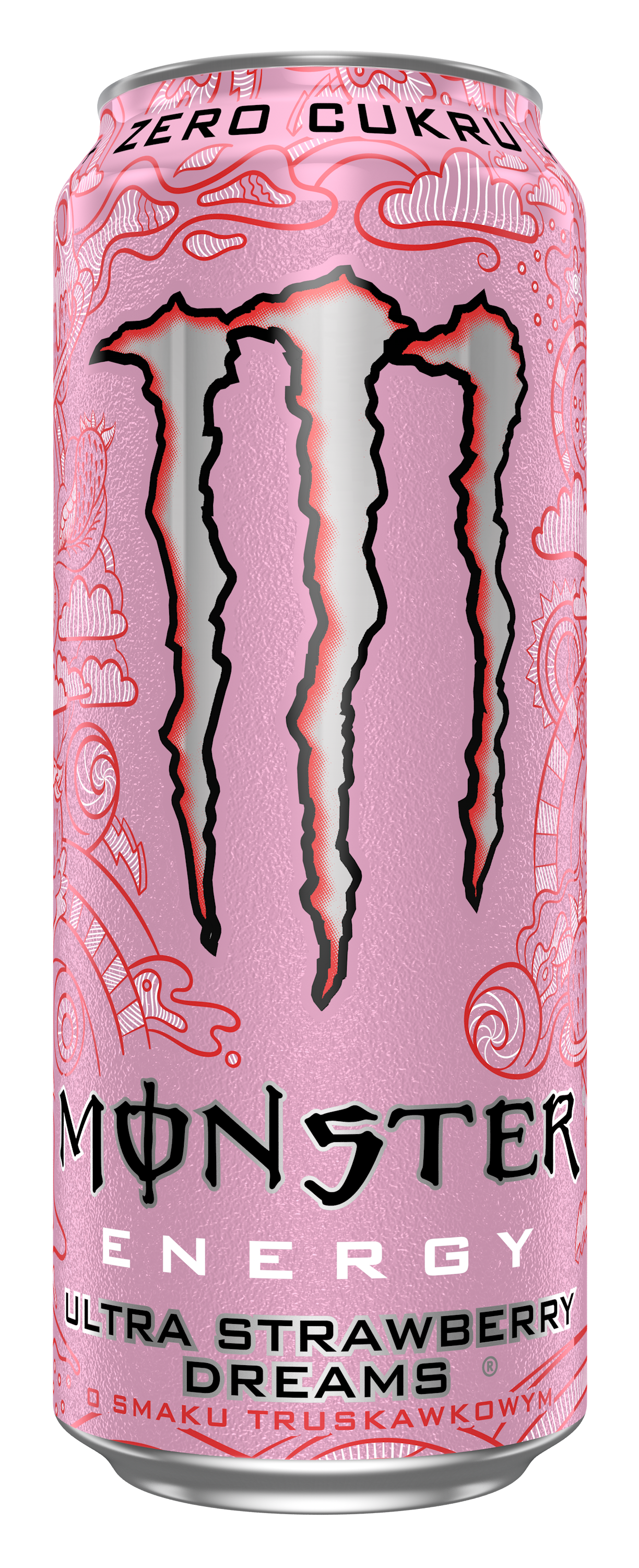 Monster Energy Ultra Strawberry Dreams 500 Ml - Kaucja