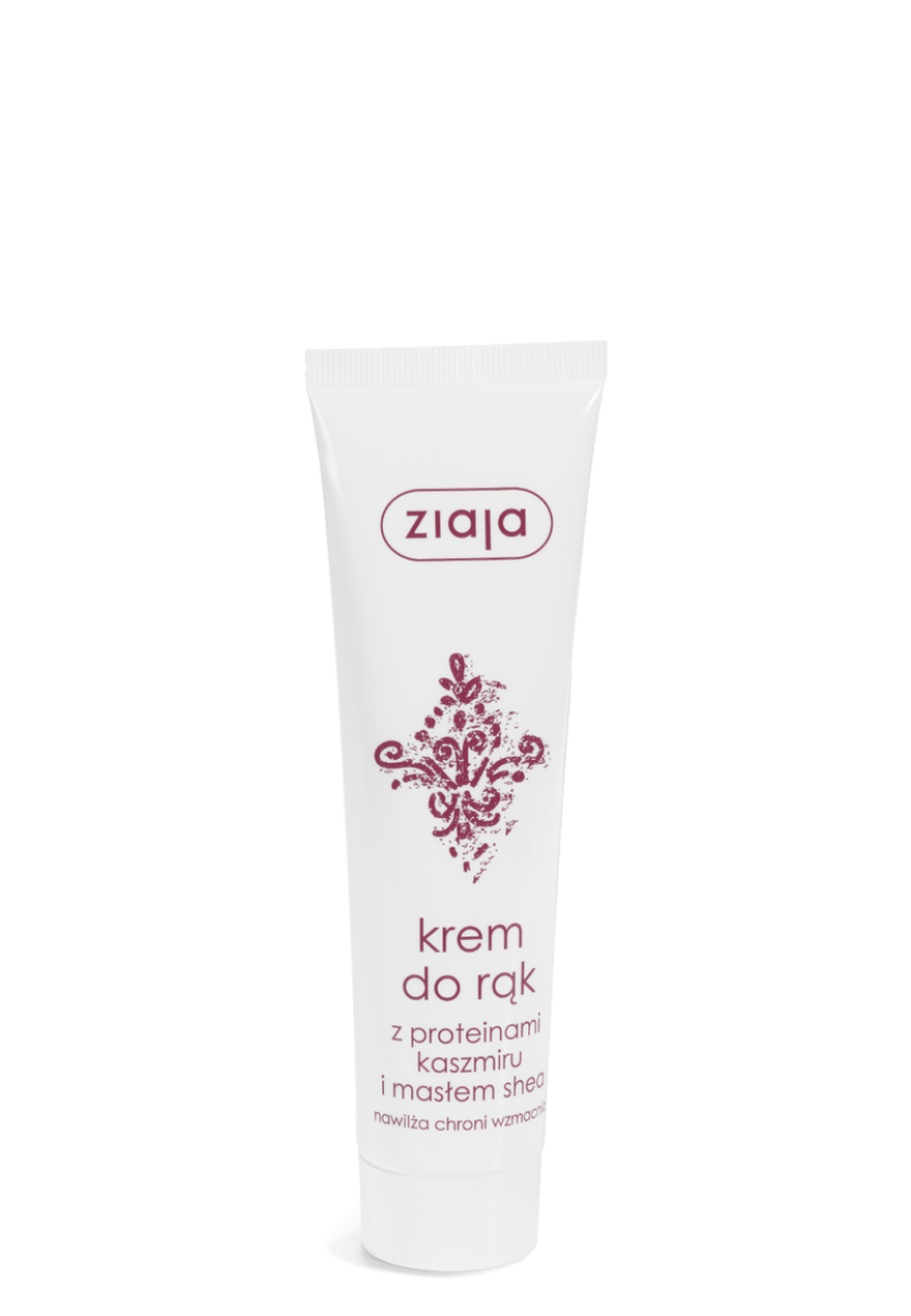 Ziaja Krem Do Rąk Z Proteinami Kaszmiru I Masłem Shea 100 Ml