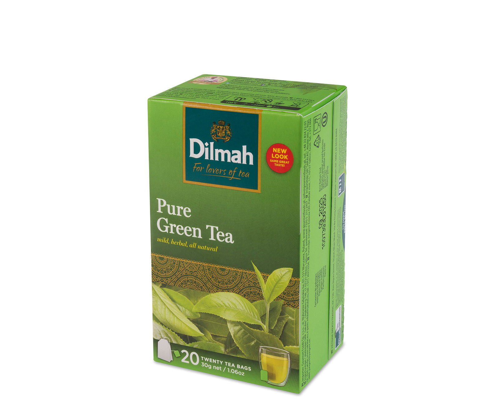 Dilmah Pure Green Tea 20X1,5 G