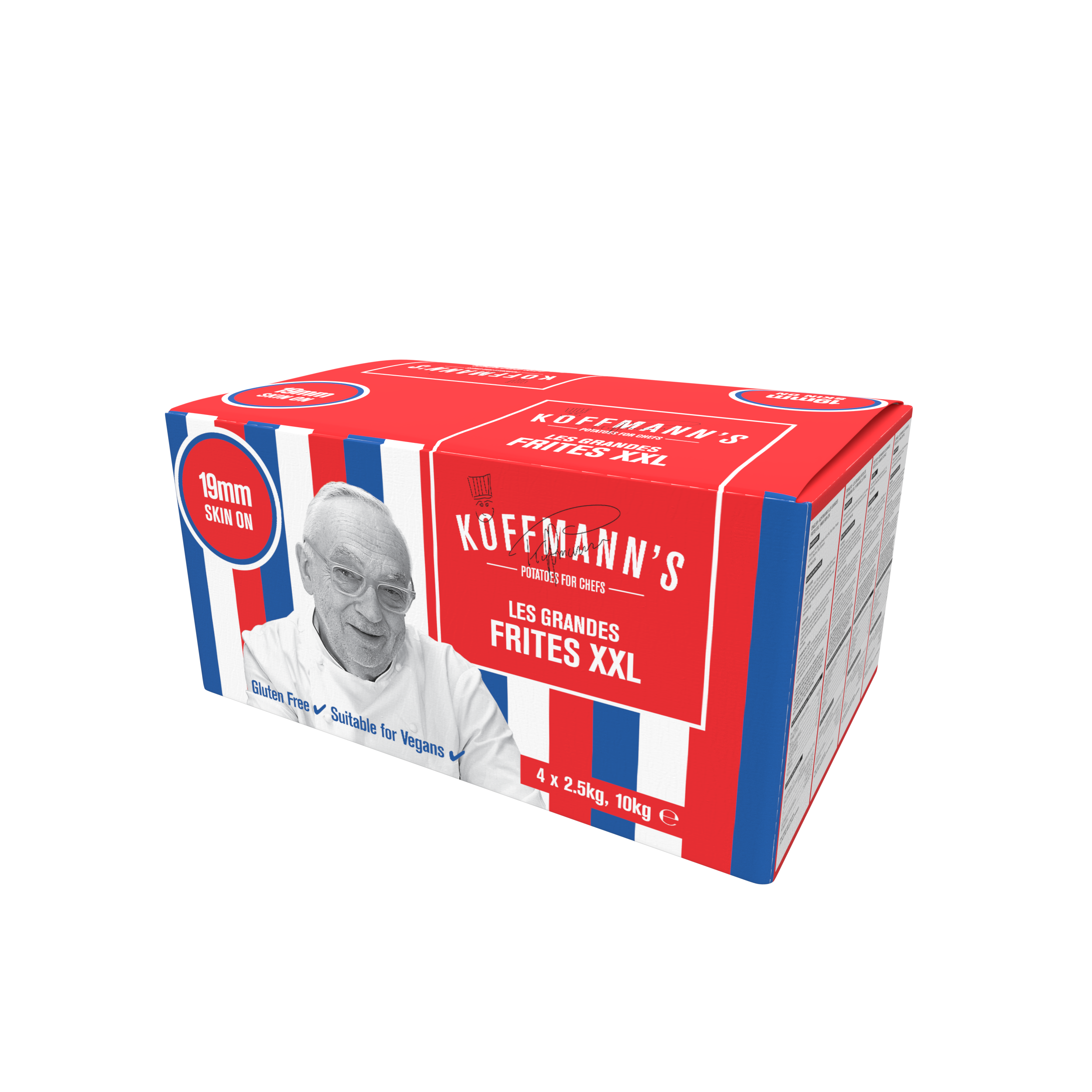 Koffmann'S Frytki Les Grandes Frites Xxl 4 X 2,5Kg