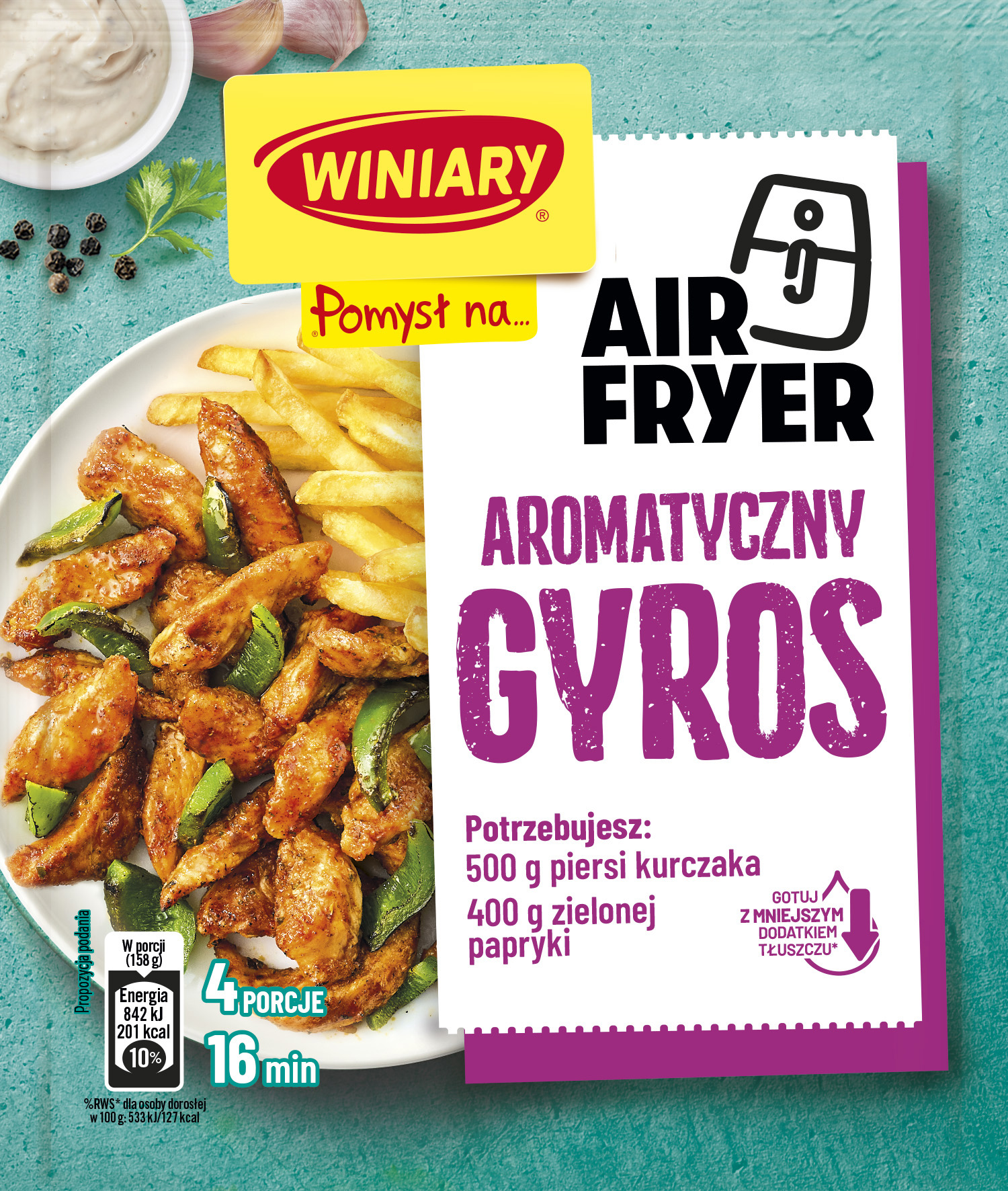 Winiary Pomysł Na... Aromatyczny Gyros 25 G