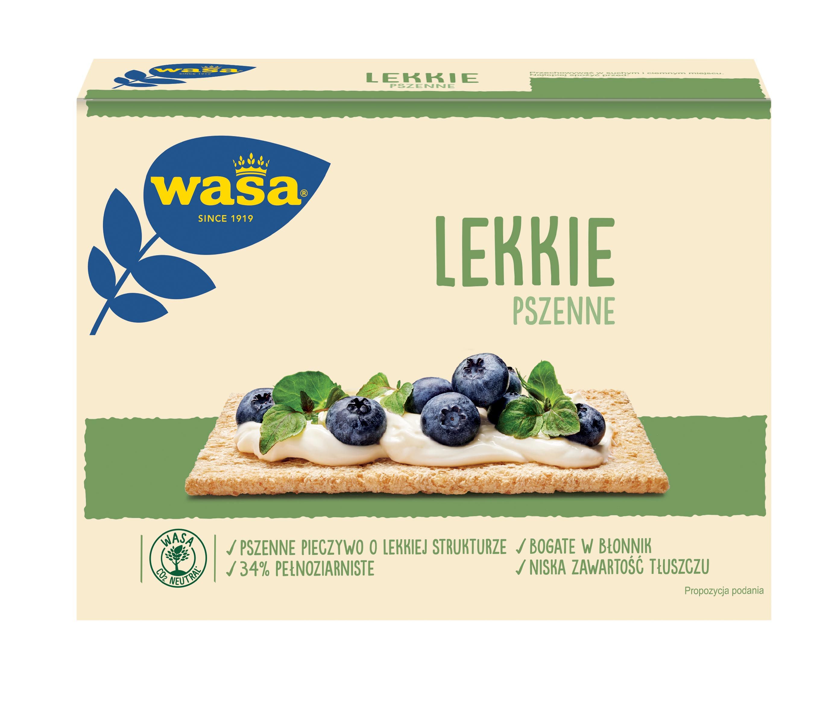 Wasa Pieczywo Lekkie Pszenne 110 G