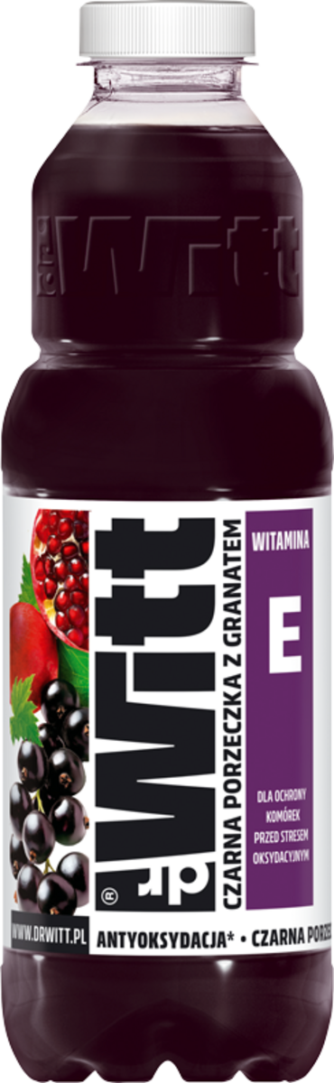 Drwitt Premium Antyoksydacja Napój Czarna Porzeczka Z Granatem 1 L