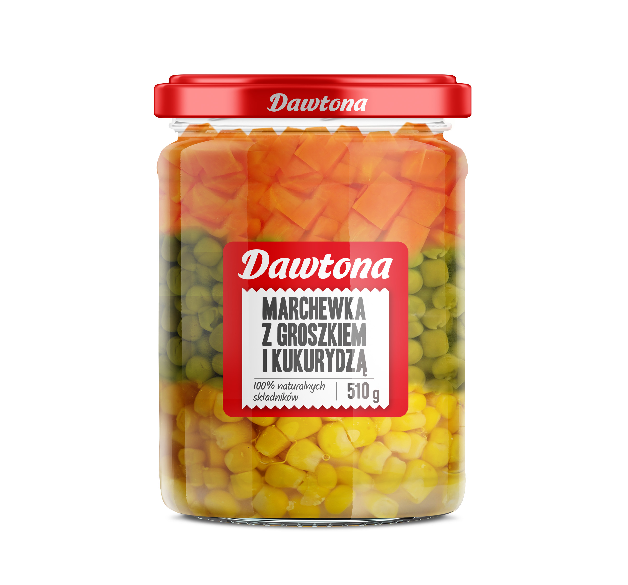 Marchewka Z Groszkiem I Kukurydzą 510G Dawtona