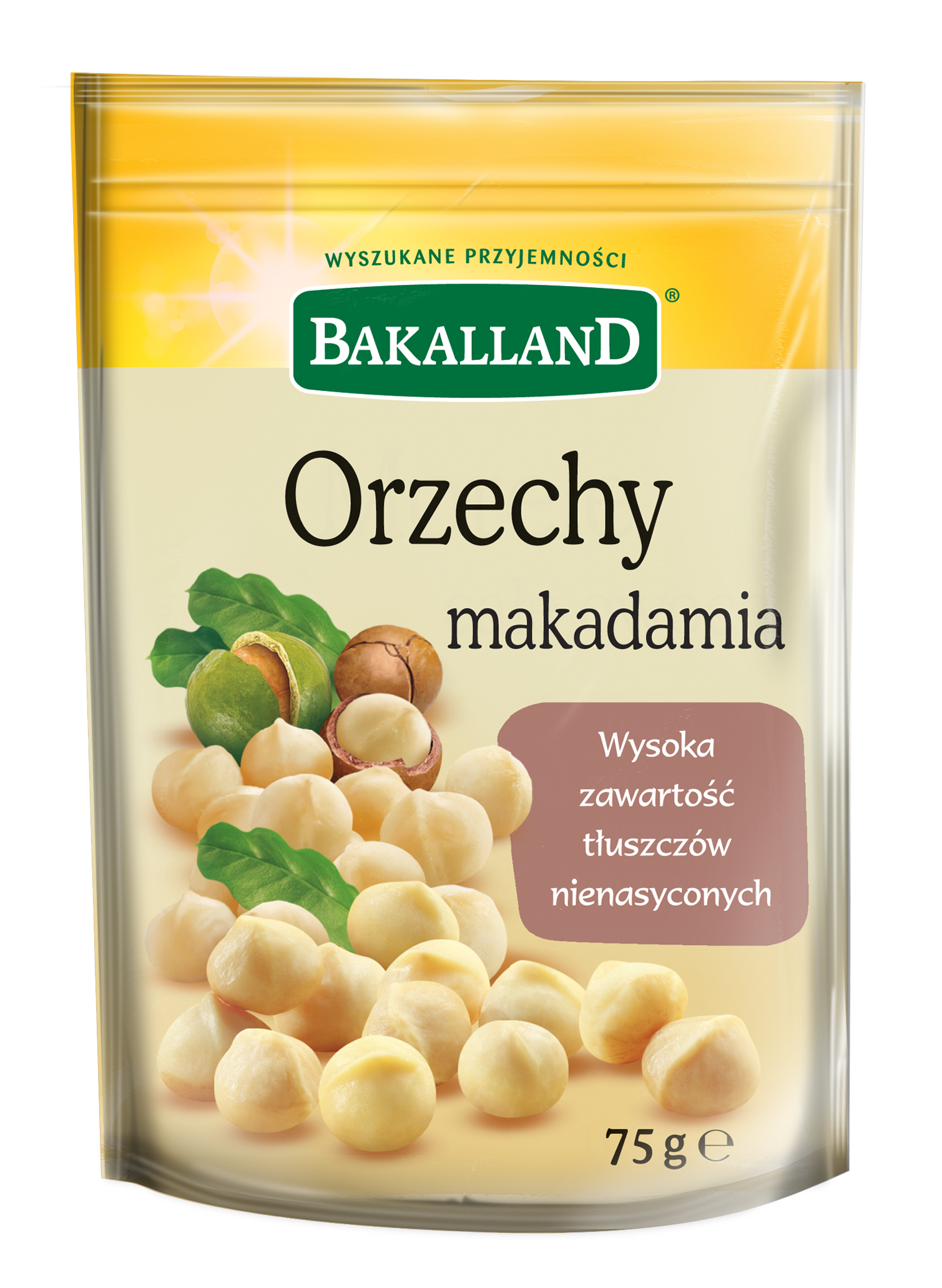 Orzechy Makadamia 75G Bakalland