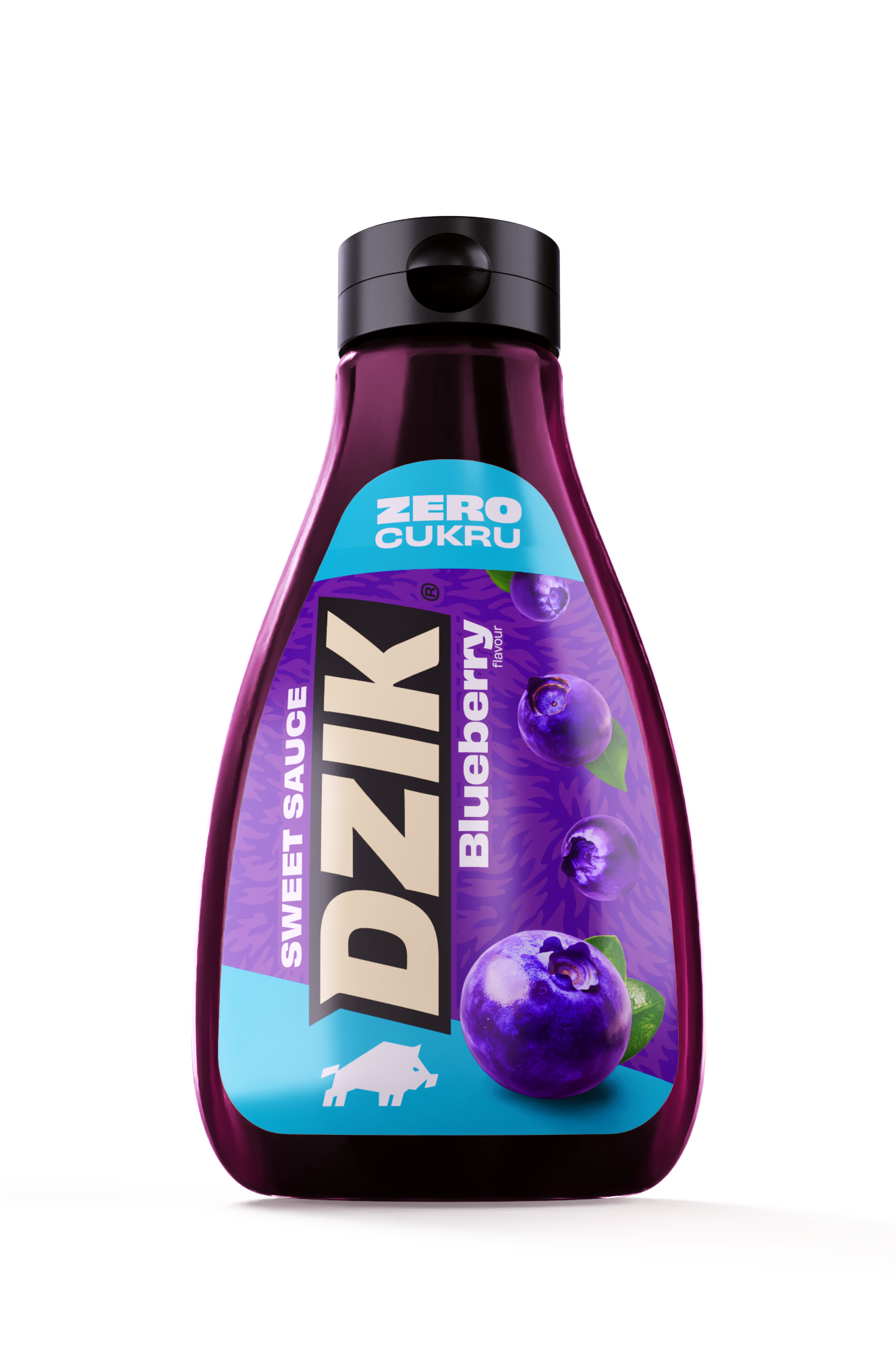 Dzik Sos Zero Blueberry 425Ml
