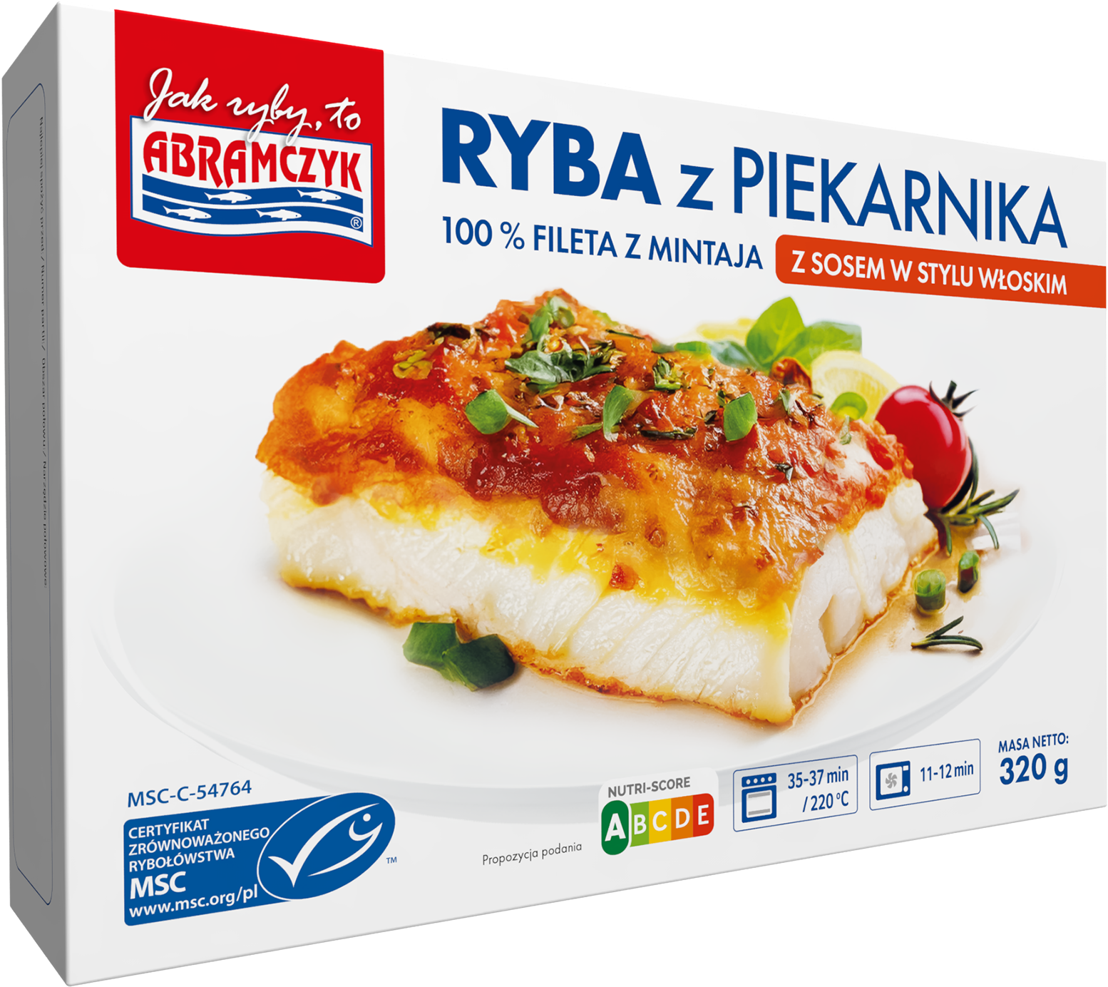 Abramczyk Ryba Z Piekarnika Z Sosem W Stylu Włoskim 320 G