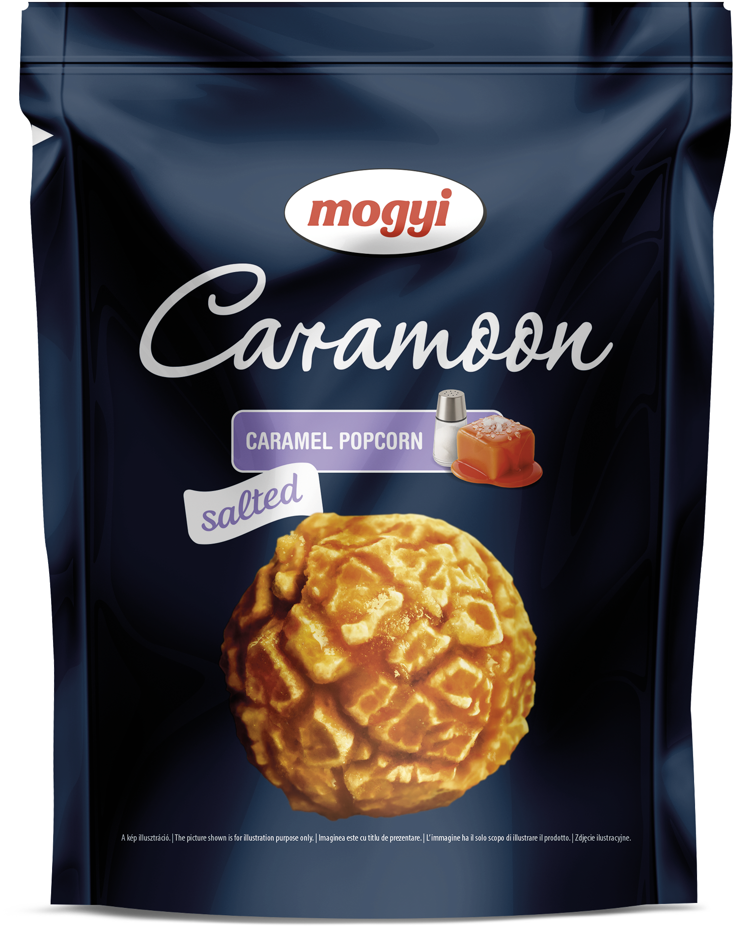 Caramoon - Popcorn W Polewie Słony Karmel 70G Mogyi