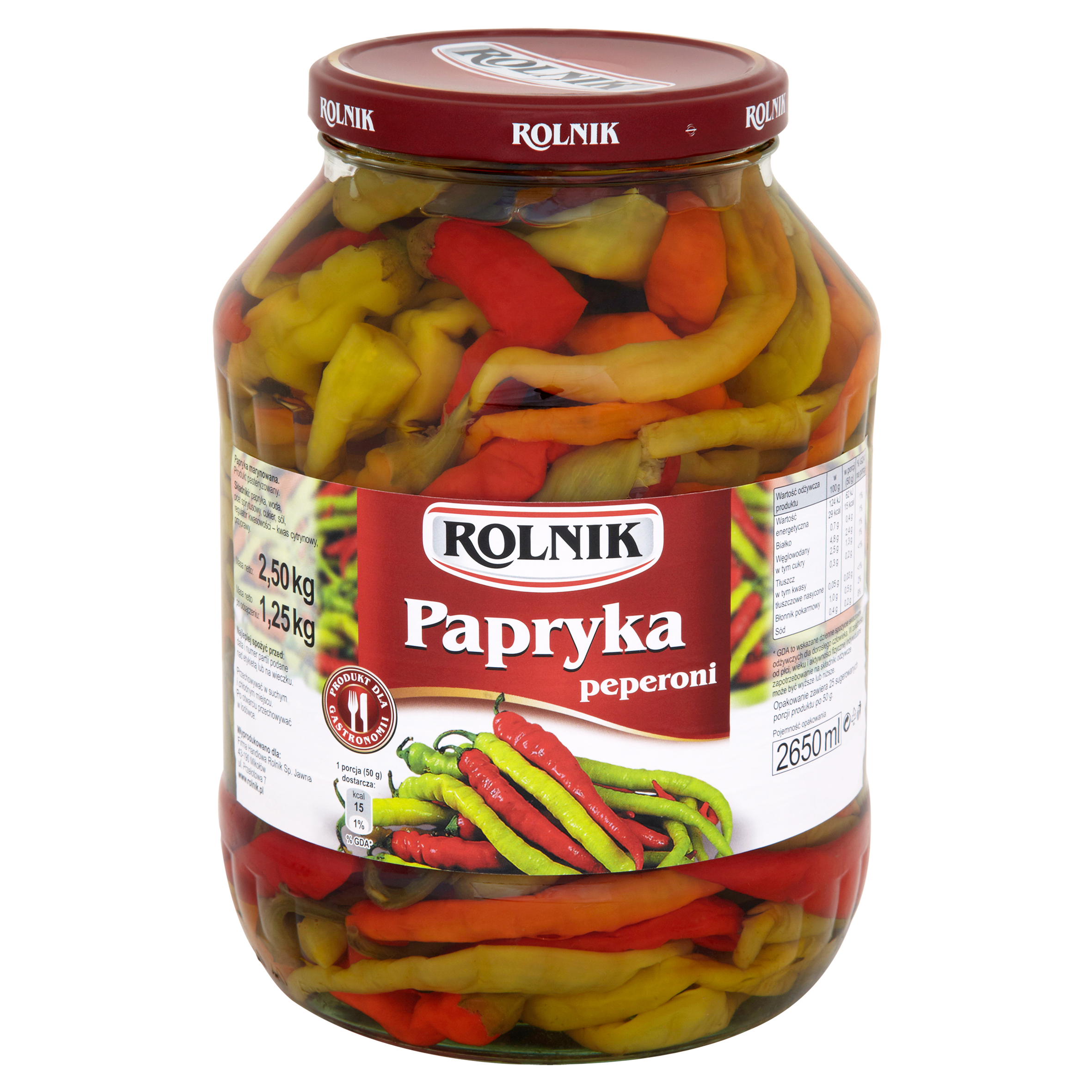 Papryka Peperoni 2650 Ml Rolnik