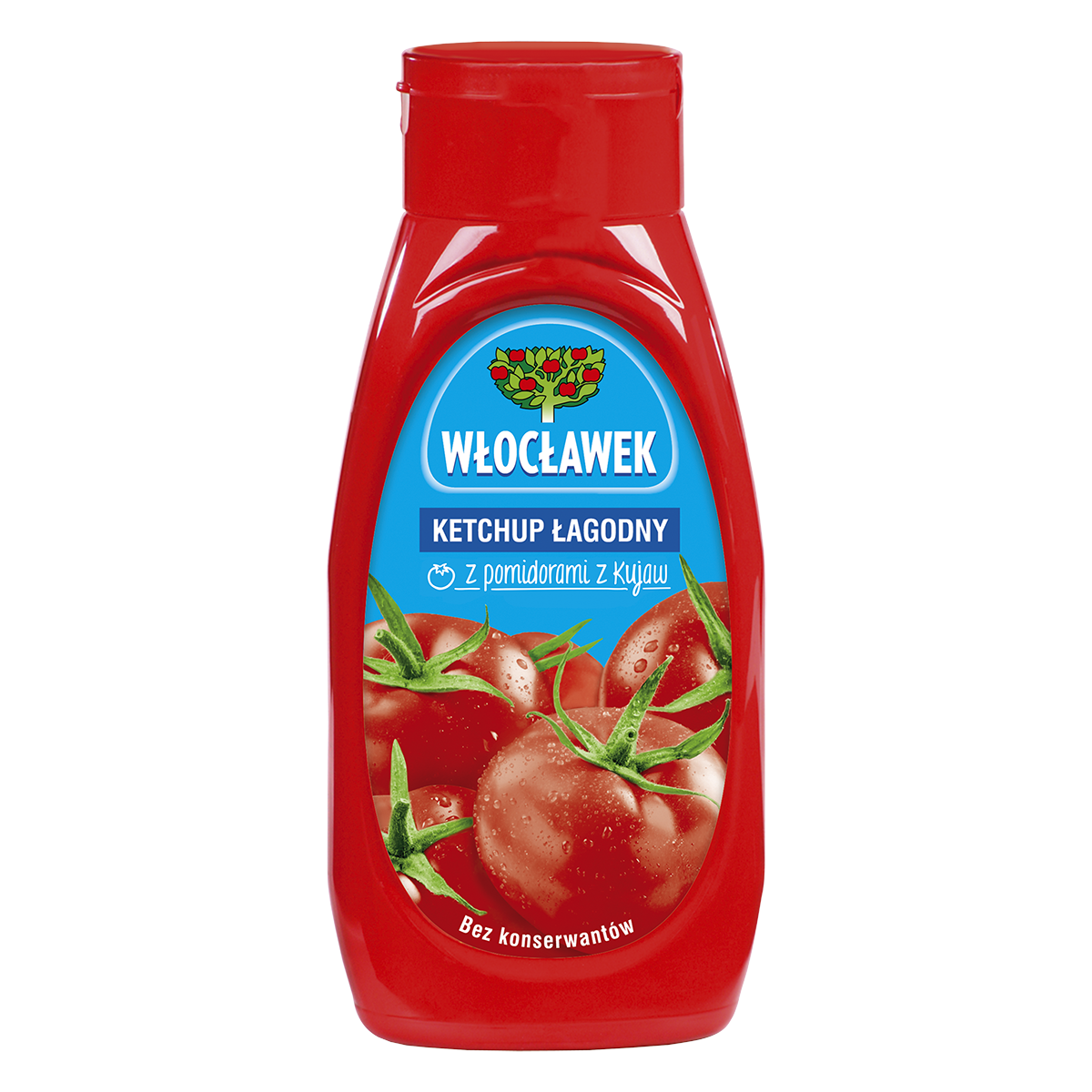 Włocławek Ketchup Łagodny 480 G