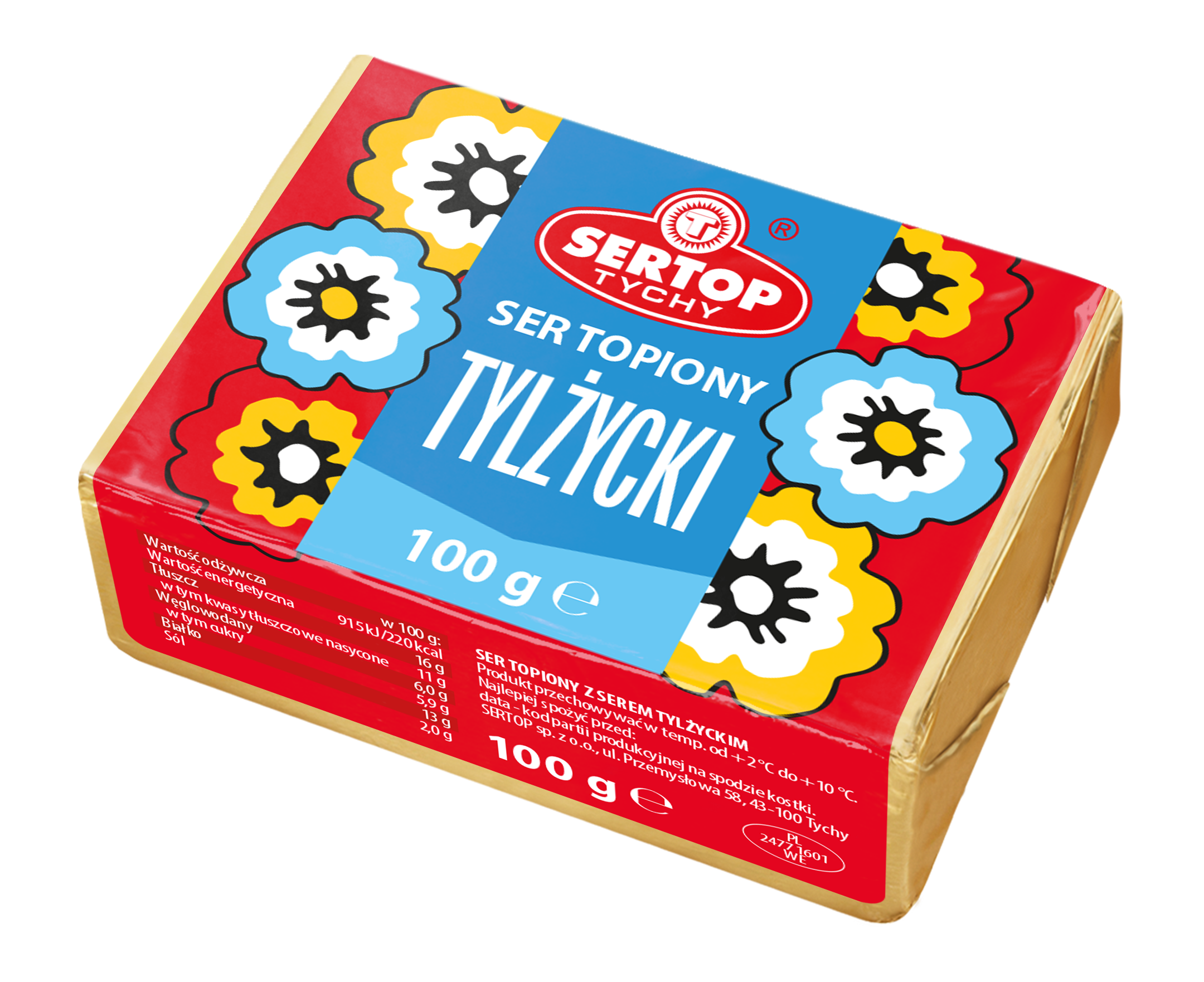 Ser Topiony Tylżycki Kostka Sertop 100 G