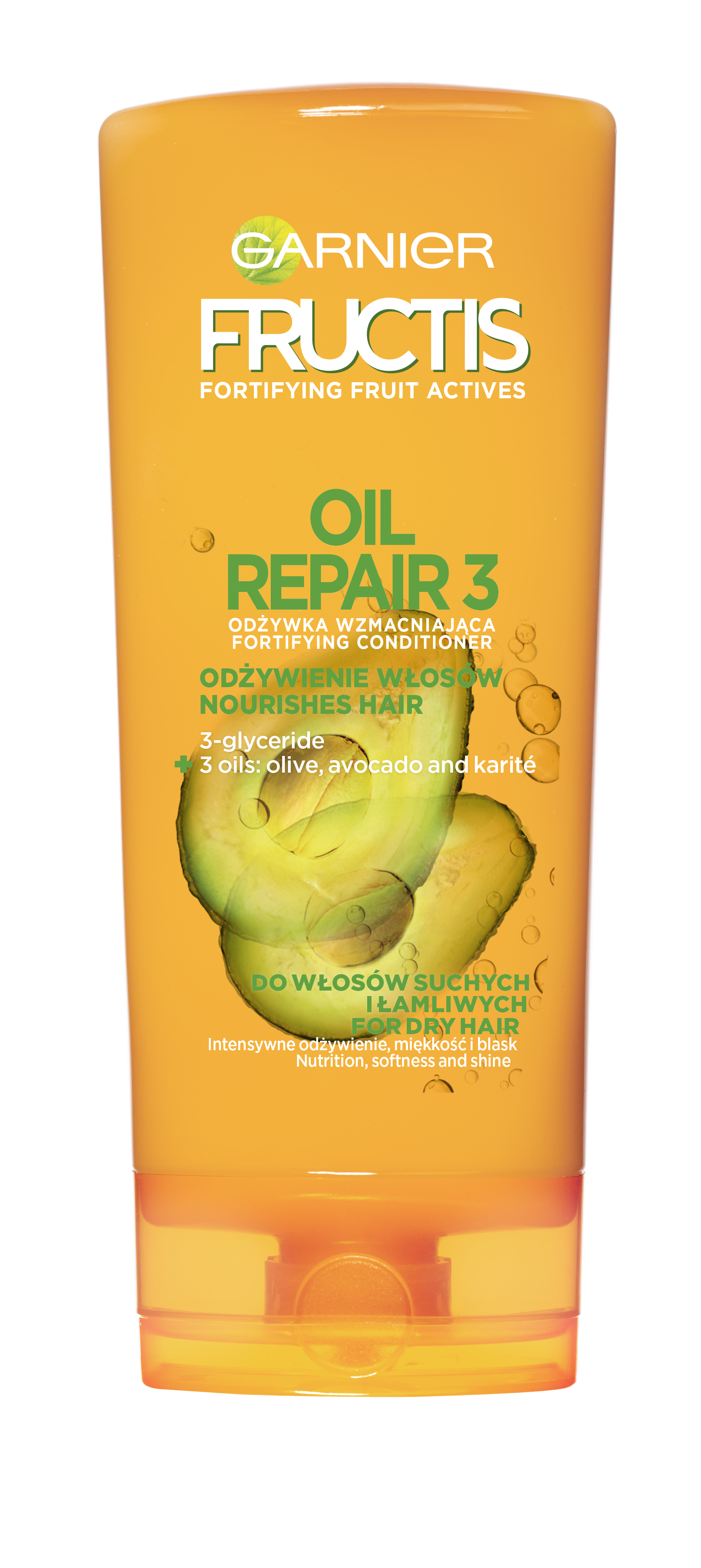 Garnier Fructis Oil Repair 3 Odżywka Wzmacniająca Do Włosów Suchych I Łamliwych 200 Ml