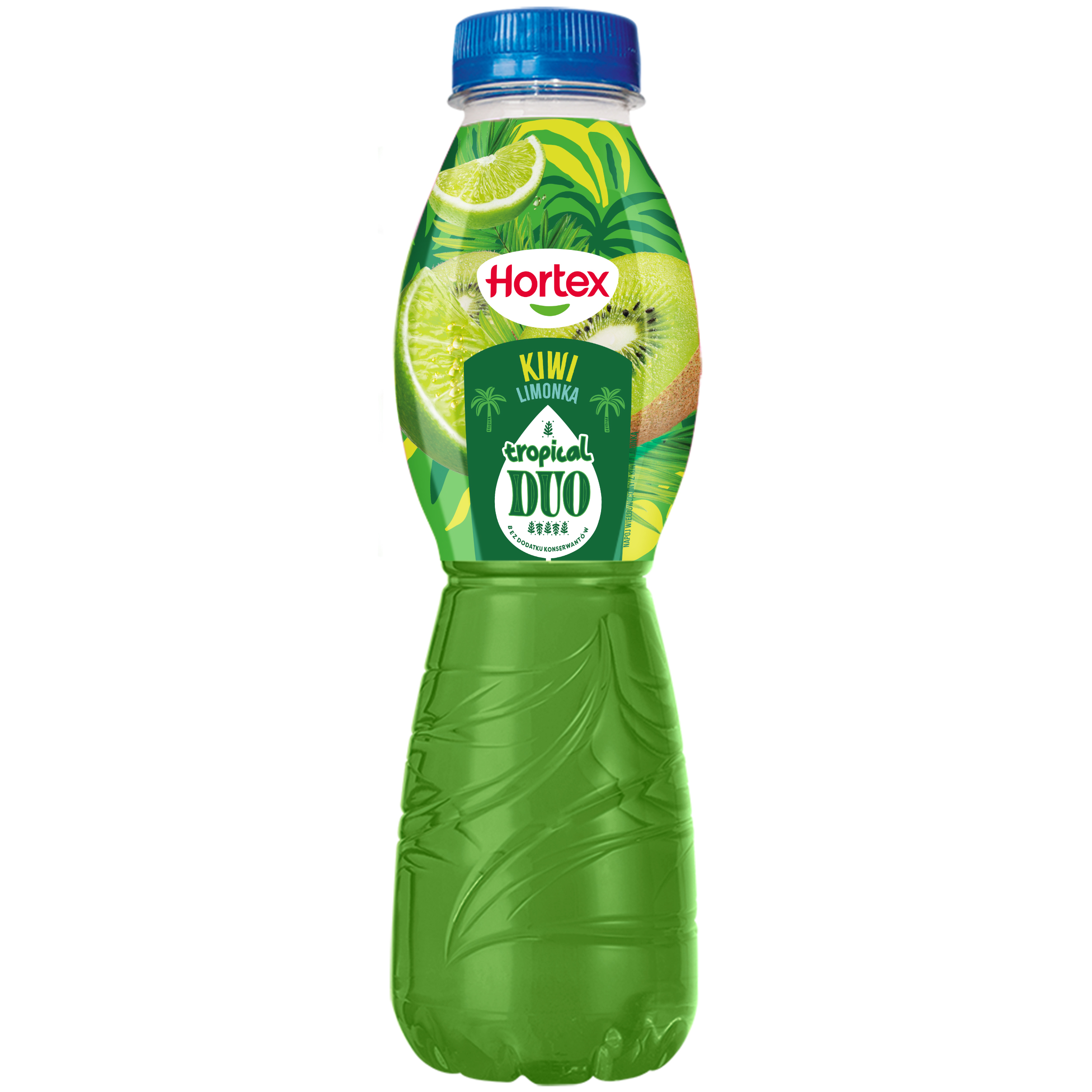 Hortex Tropical Duo Napój Kiwi Limonka Butelka Pet 500Ml Kaucja