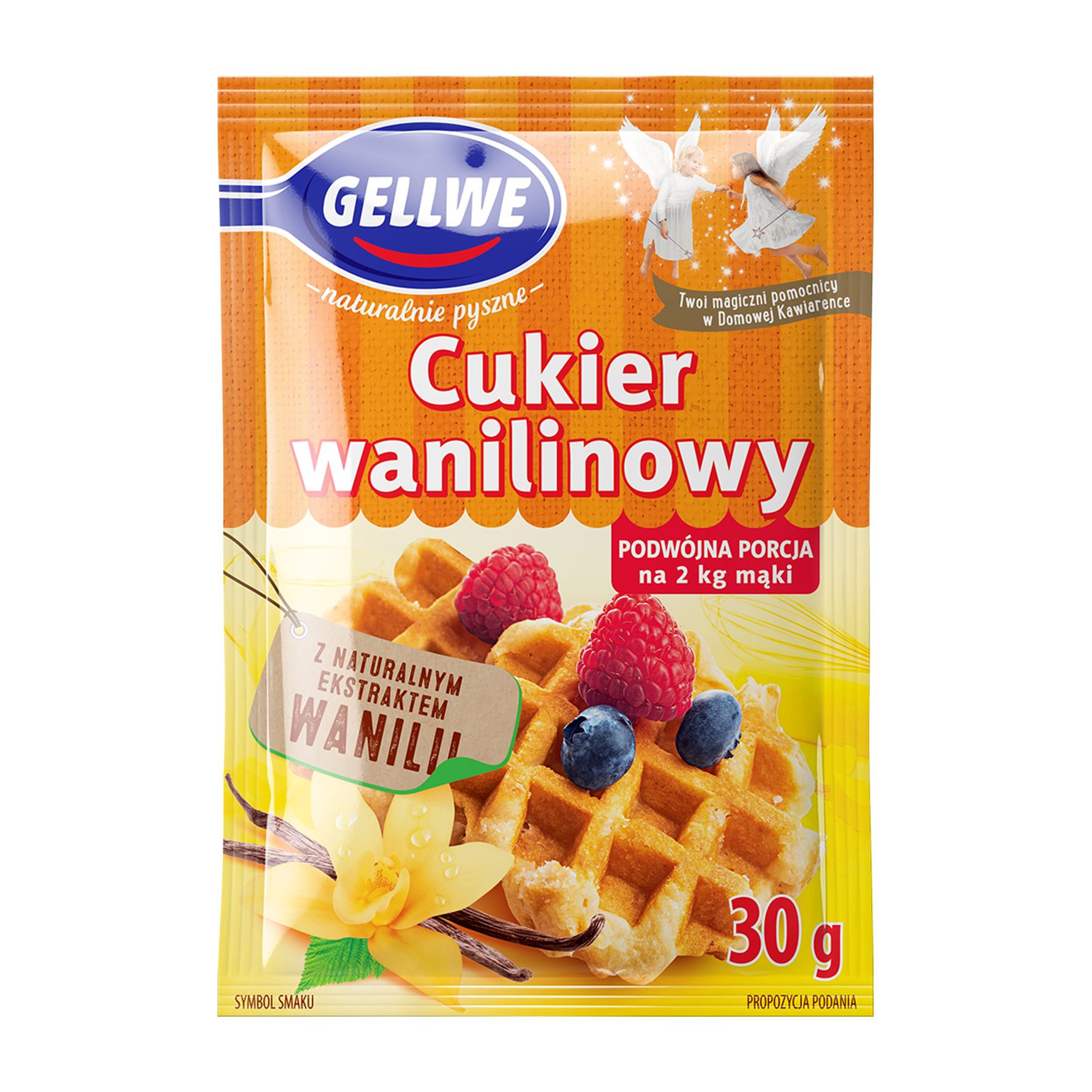 Gellwe Cukier Wanilinowy 30G