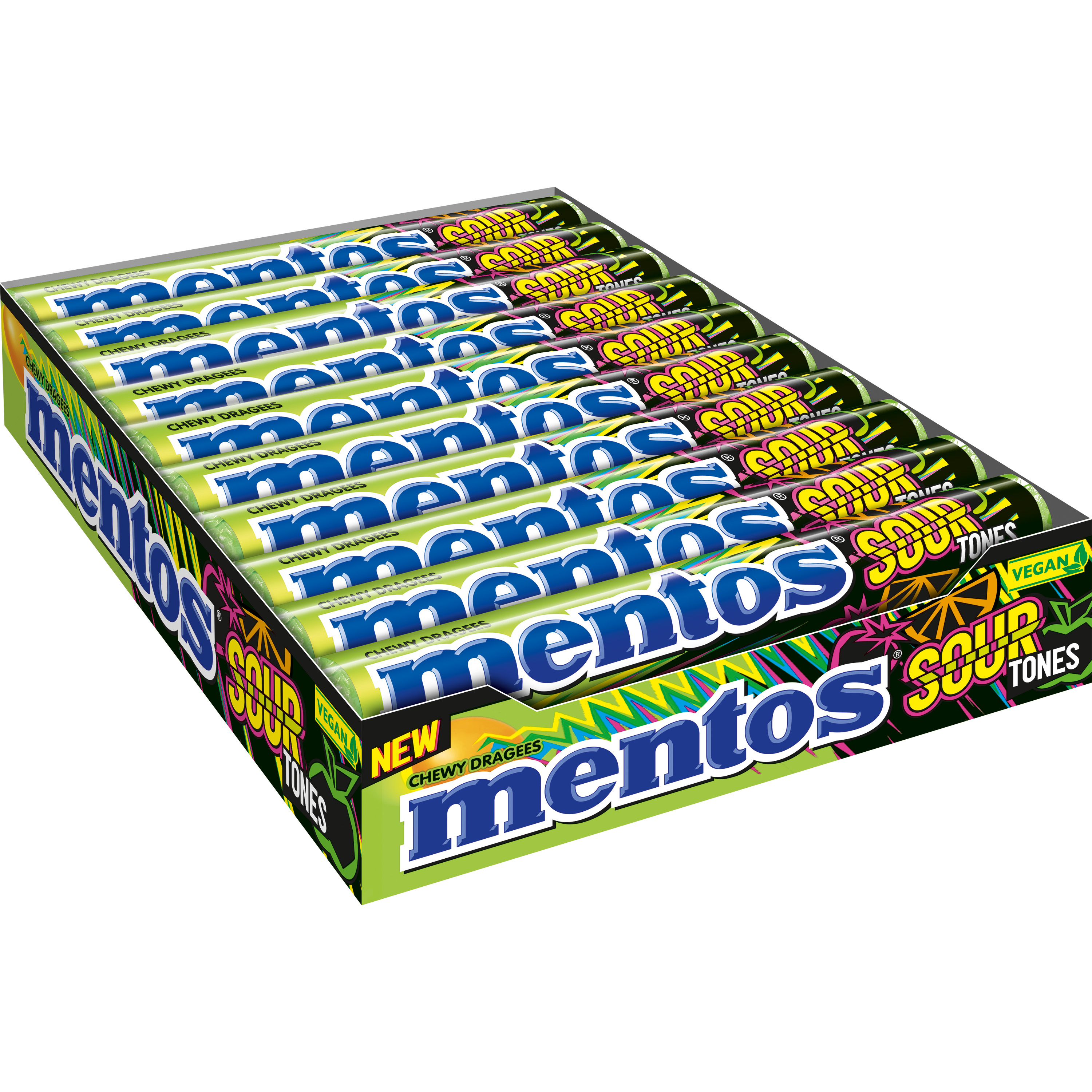 Mentos Sour Tones 37,5G