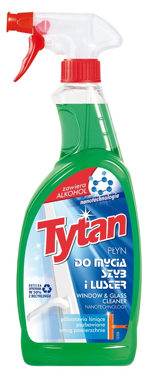 Płyn Do Mycia Szyb Nanotechnologia Tytan 750Ml