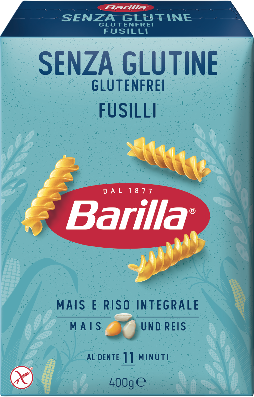 Barilla Makaron Bezglutenowy Fusilli 400 G