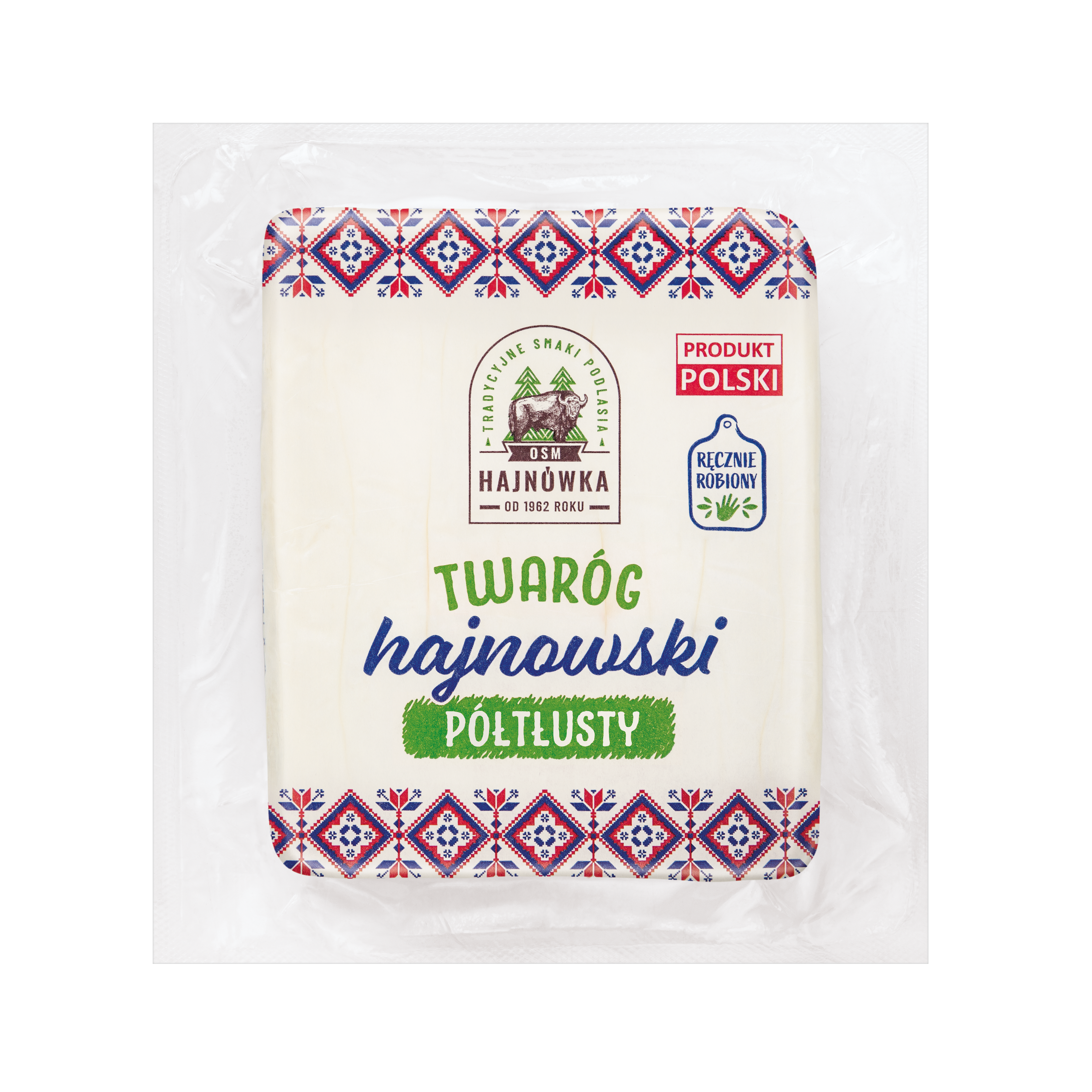 Twaróg Hajnowski Półtłusty 4% Krajanka Ok. 500 G