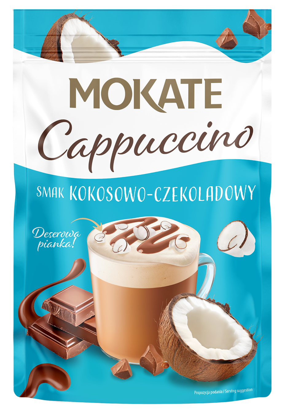 Mokate Cappuccino O Smaku Kokosowo-Czekoladowym 110 G