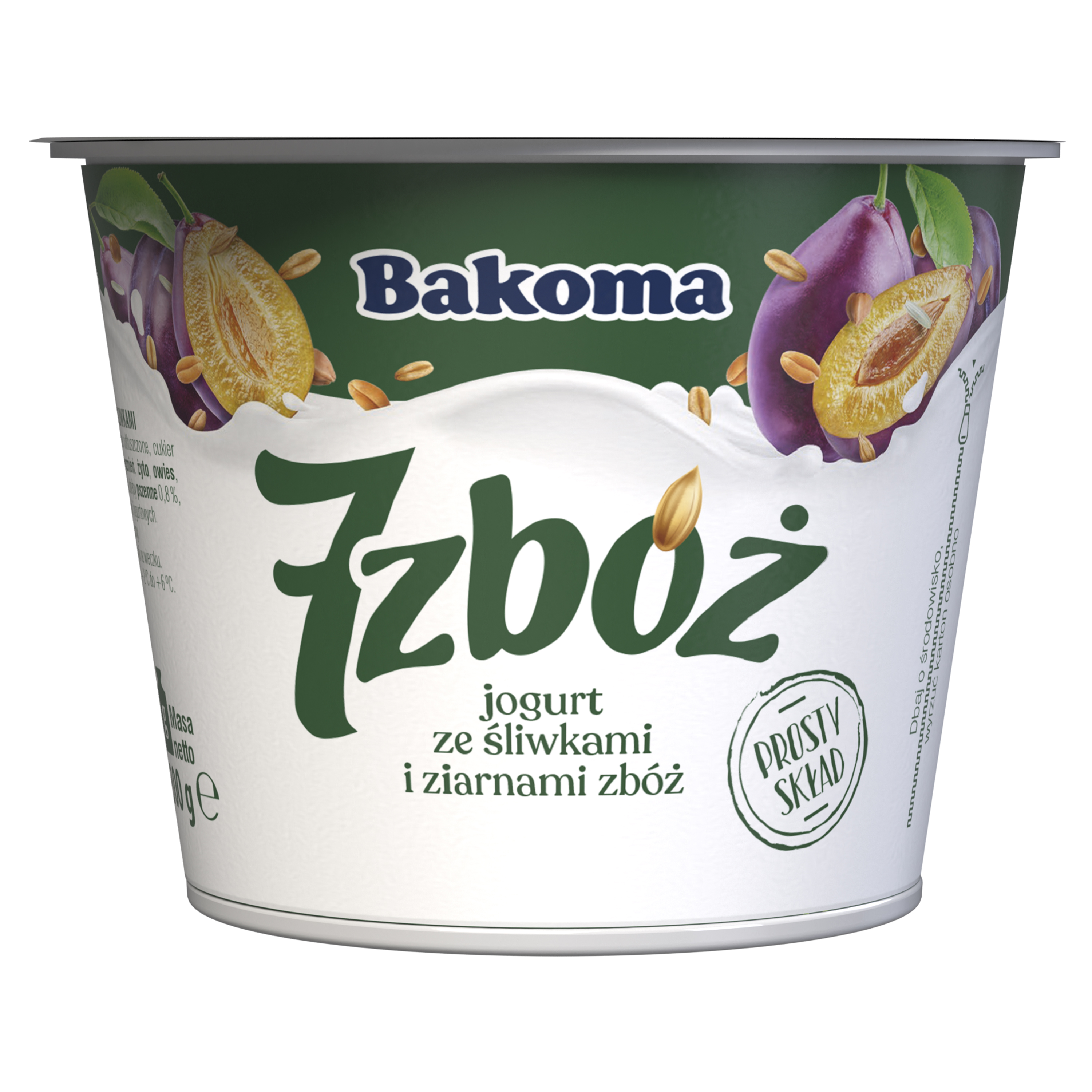 Jogurt 7 Zbóż Ze Śliwkami 300G