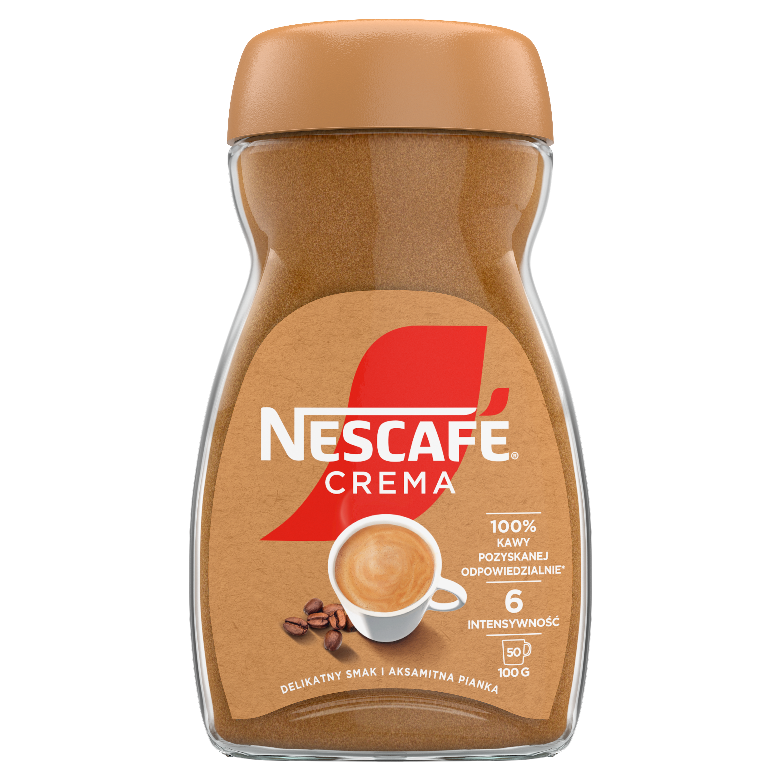 Nescafé Crema Kawa Rozpuszczalna 100G