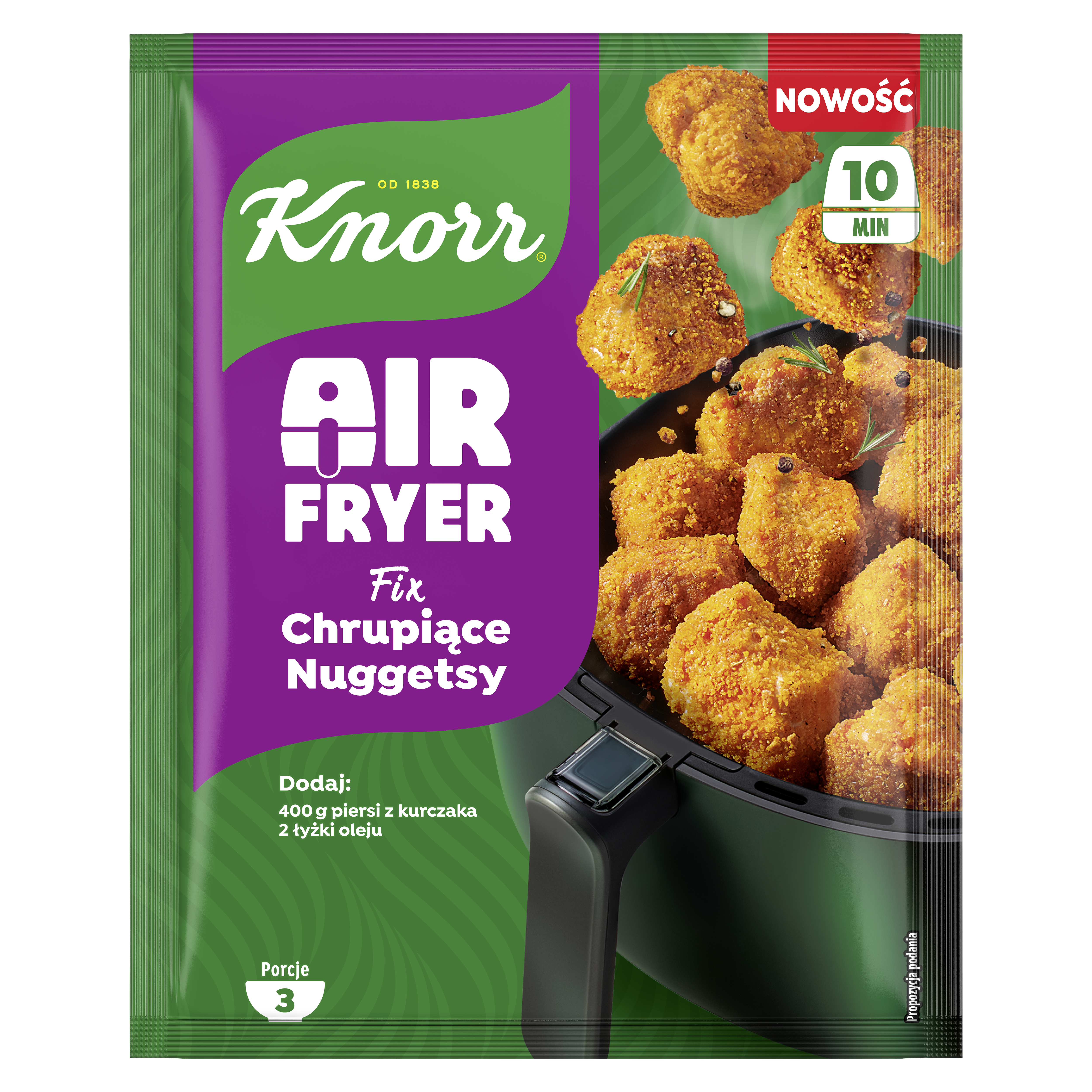 Knorr Air Fryer Fix Chrupiące Nuggetsy 60 G