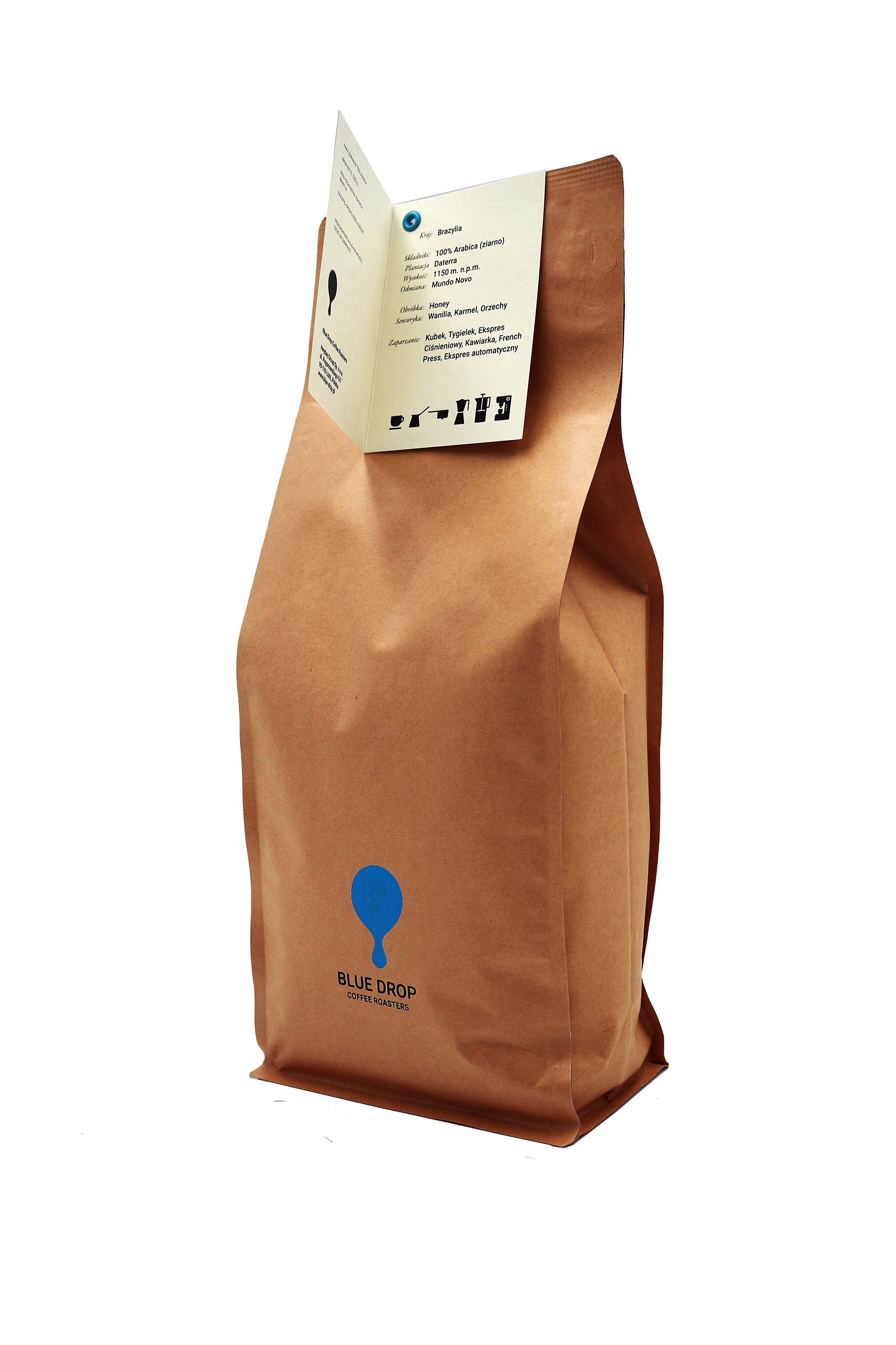 Blue Drop Brasil Daterra 1Kg Ziarno