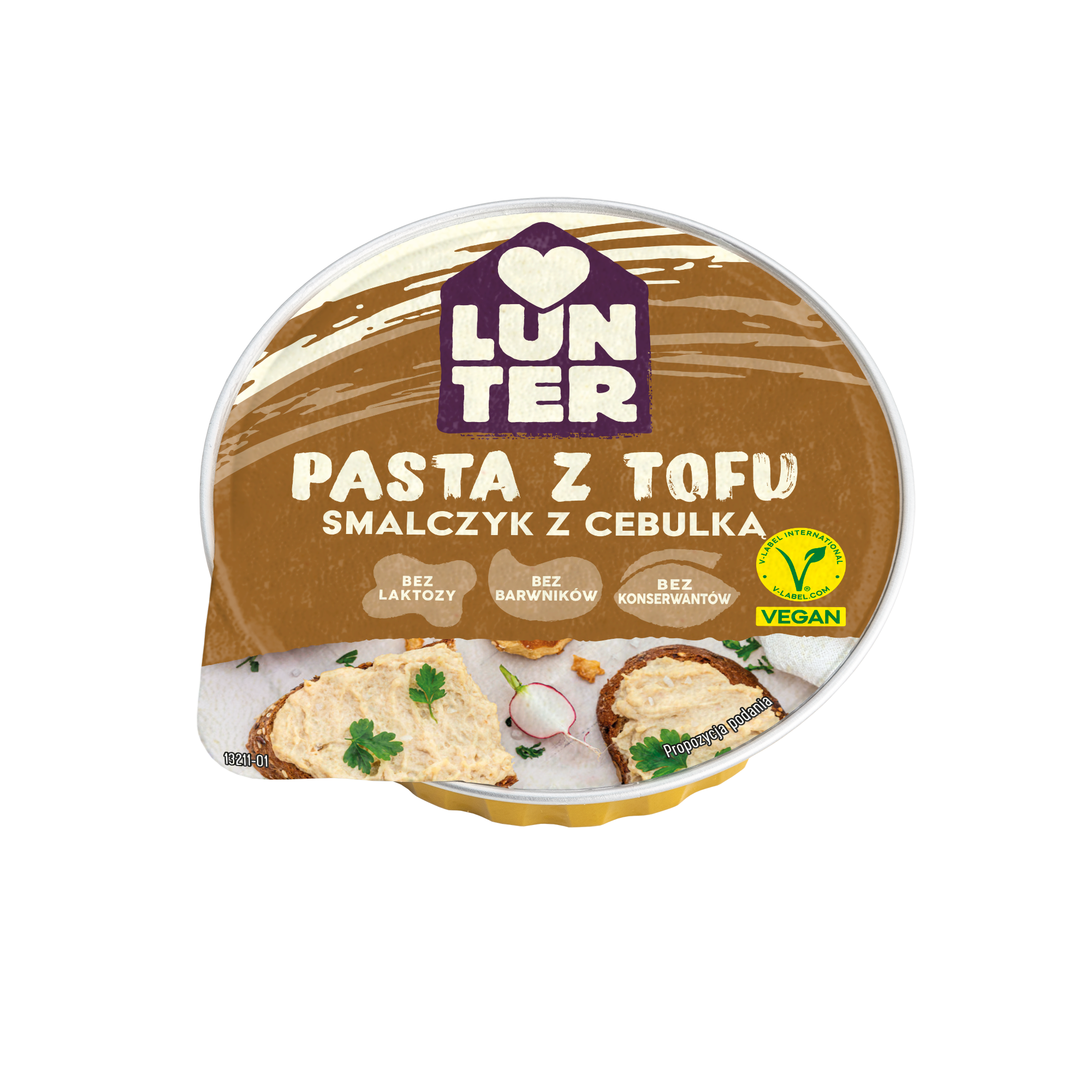 Lunter Pasta Z Tofu Smalczyk Z Cebulką 75G