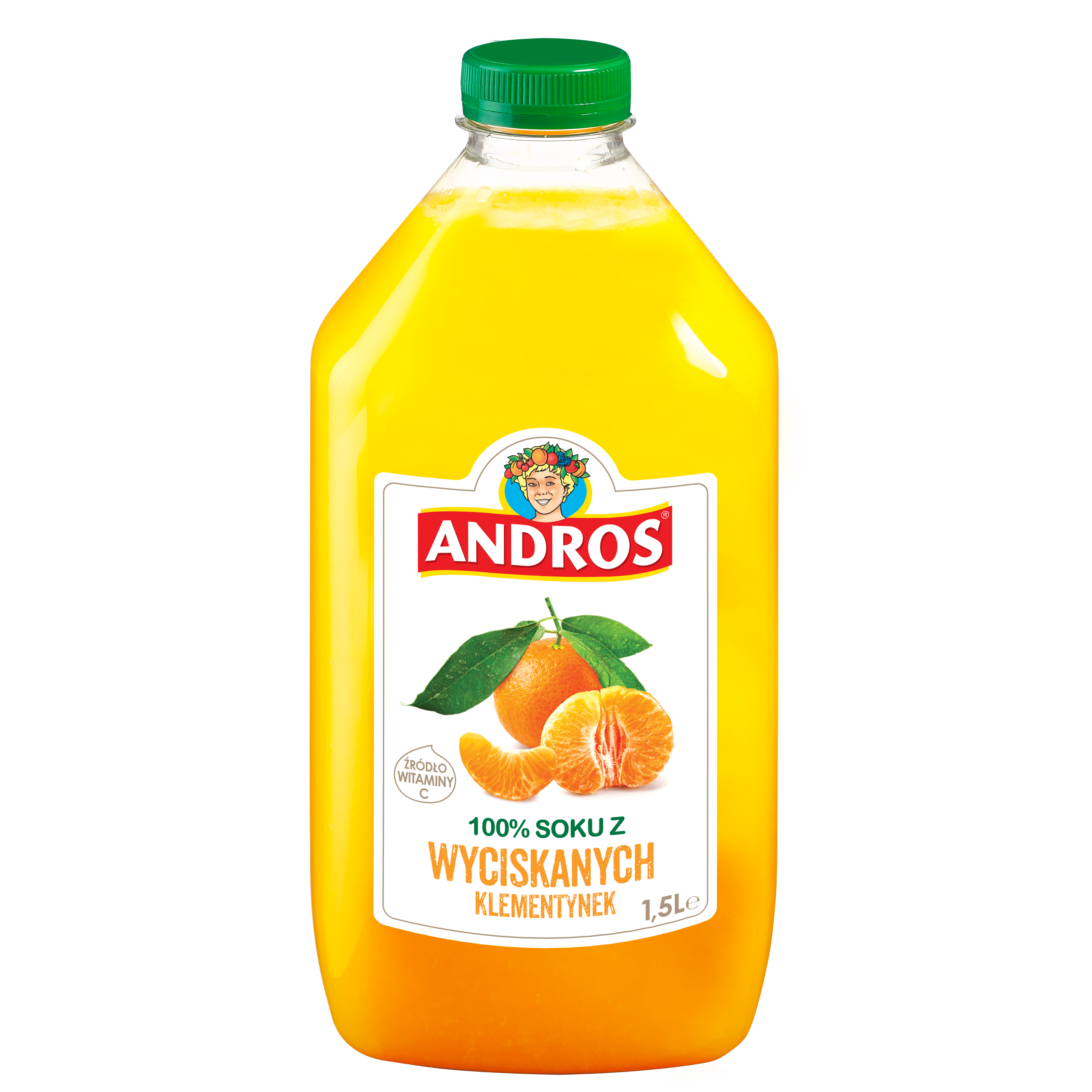 Andros Sok Z Klementynek Wyciskanych 1,5L