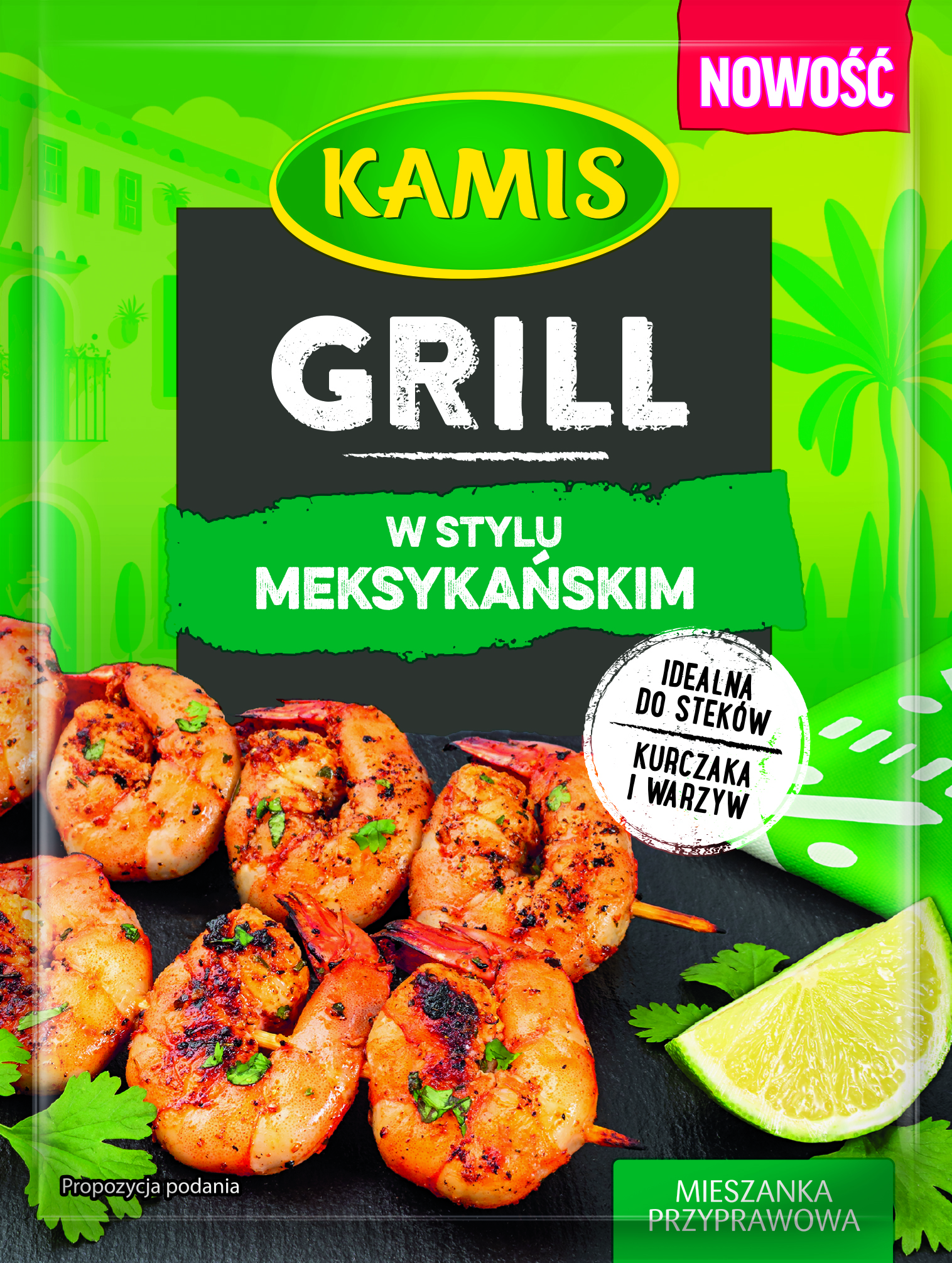 Kamis Grill W Stylu Meksykańskim 20 G