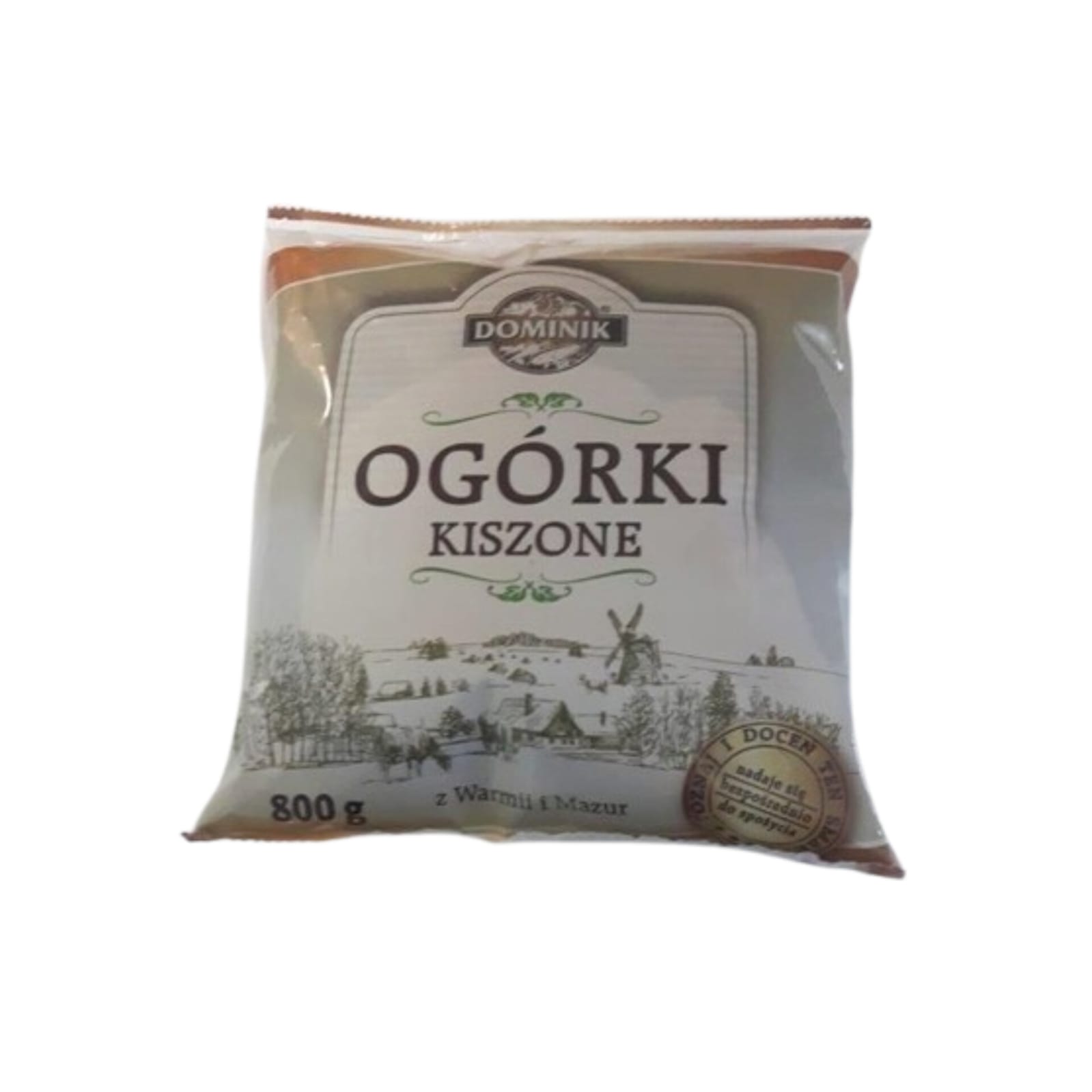 Ogórki Kiszone Polska 800G Dominik