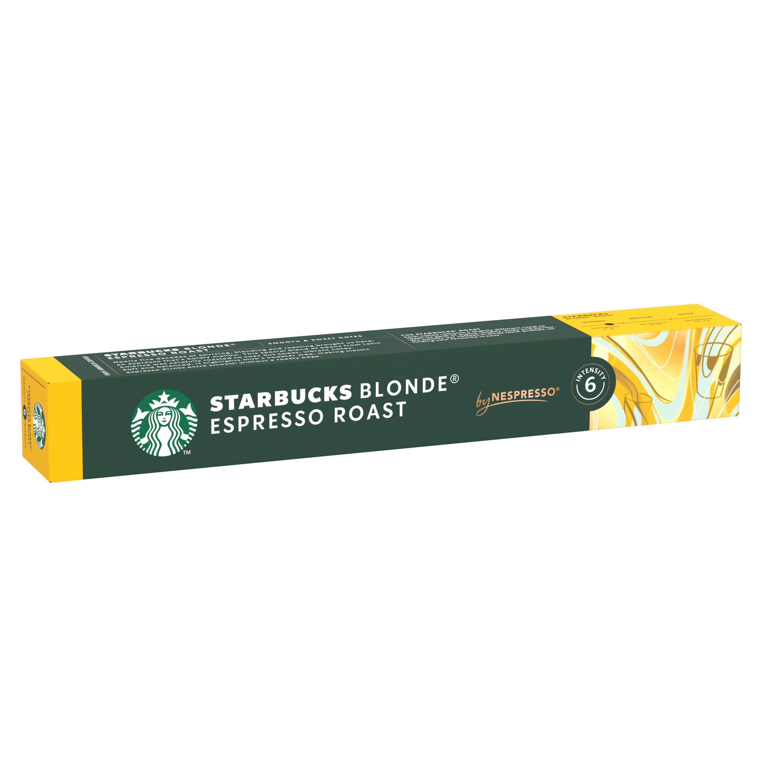 Starbucks Blonde Espresso Roast 10 Kapsułek 53 G