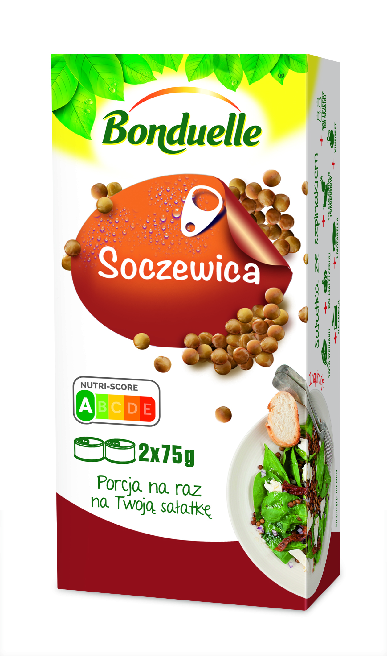 Bonduelle Soczewica 2X75G