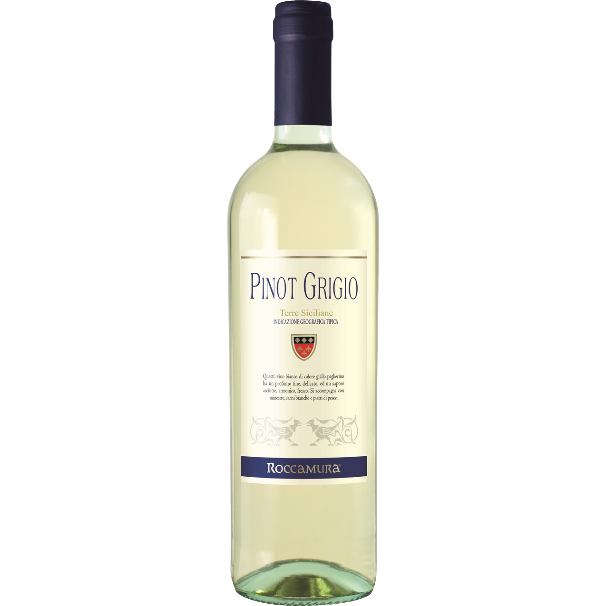 Roccamura Pinot Grigio 750 Ml Białe Wytrawne