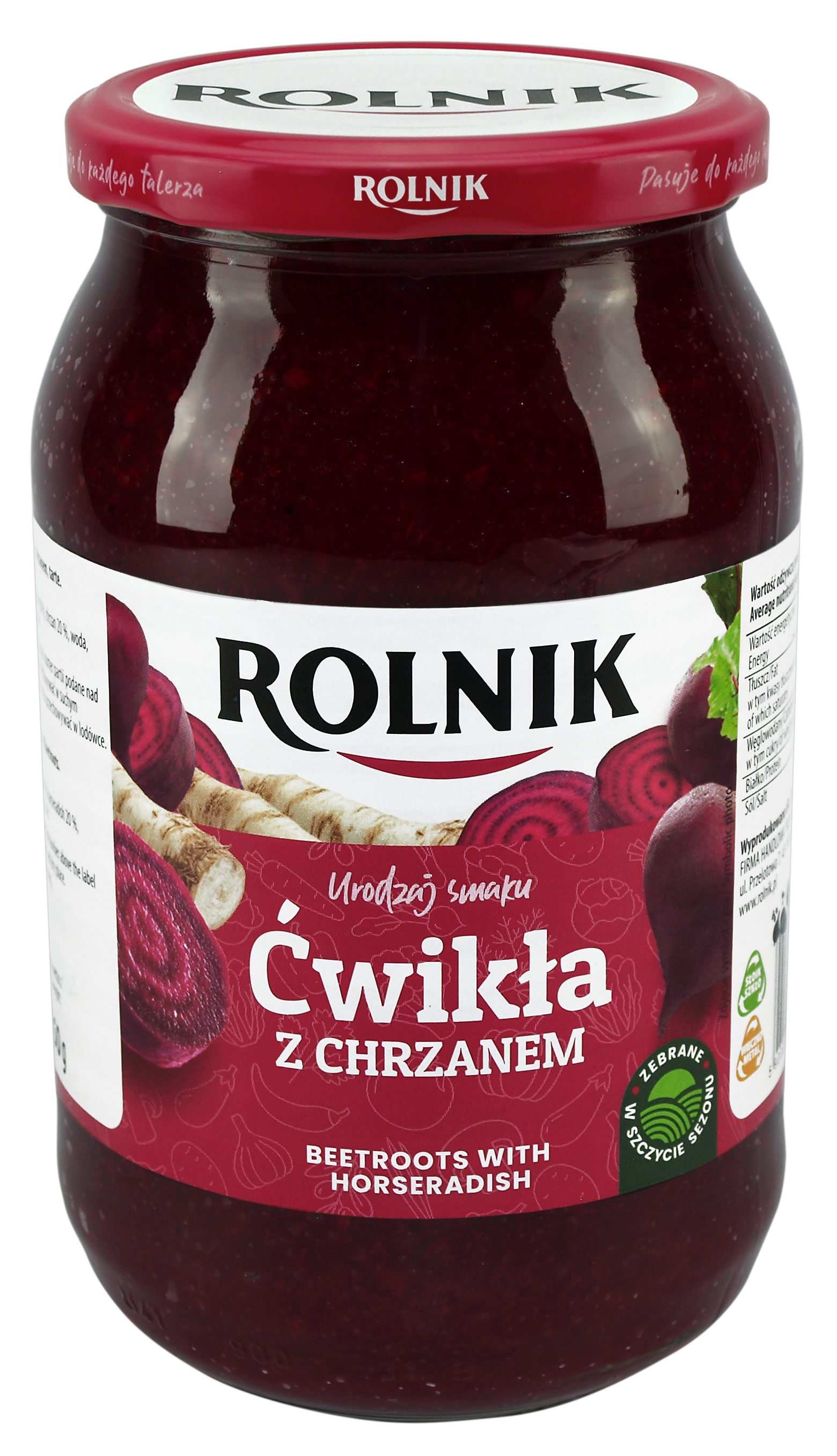 Ćwikła Z Chrzanem 900 Ml Rolnik