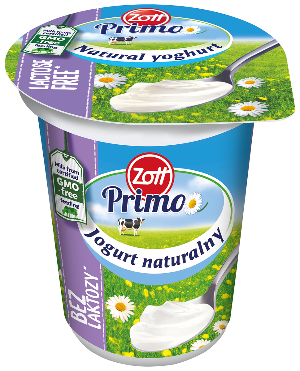 Zott Primo Jogurt Naturalny Bez Laktozy 330G