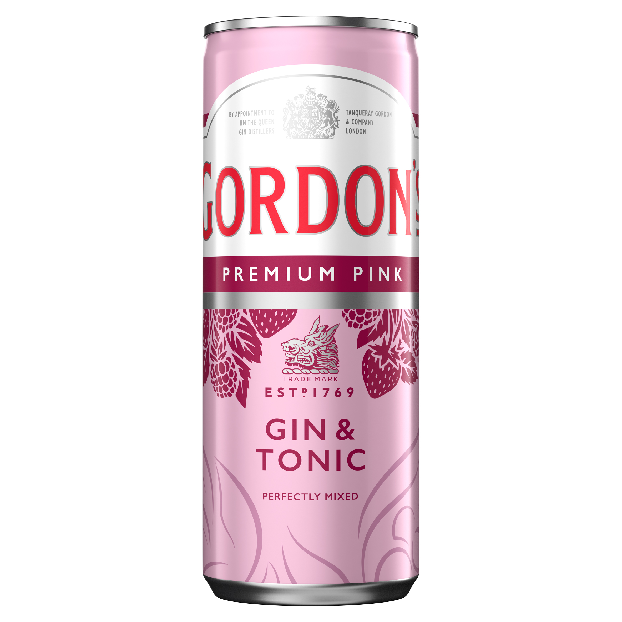 Napój Alkoholowy Gordon'S Pink & Tonic 6,4% 250 Ml Kaucja