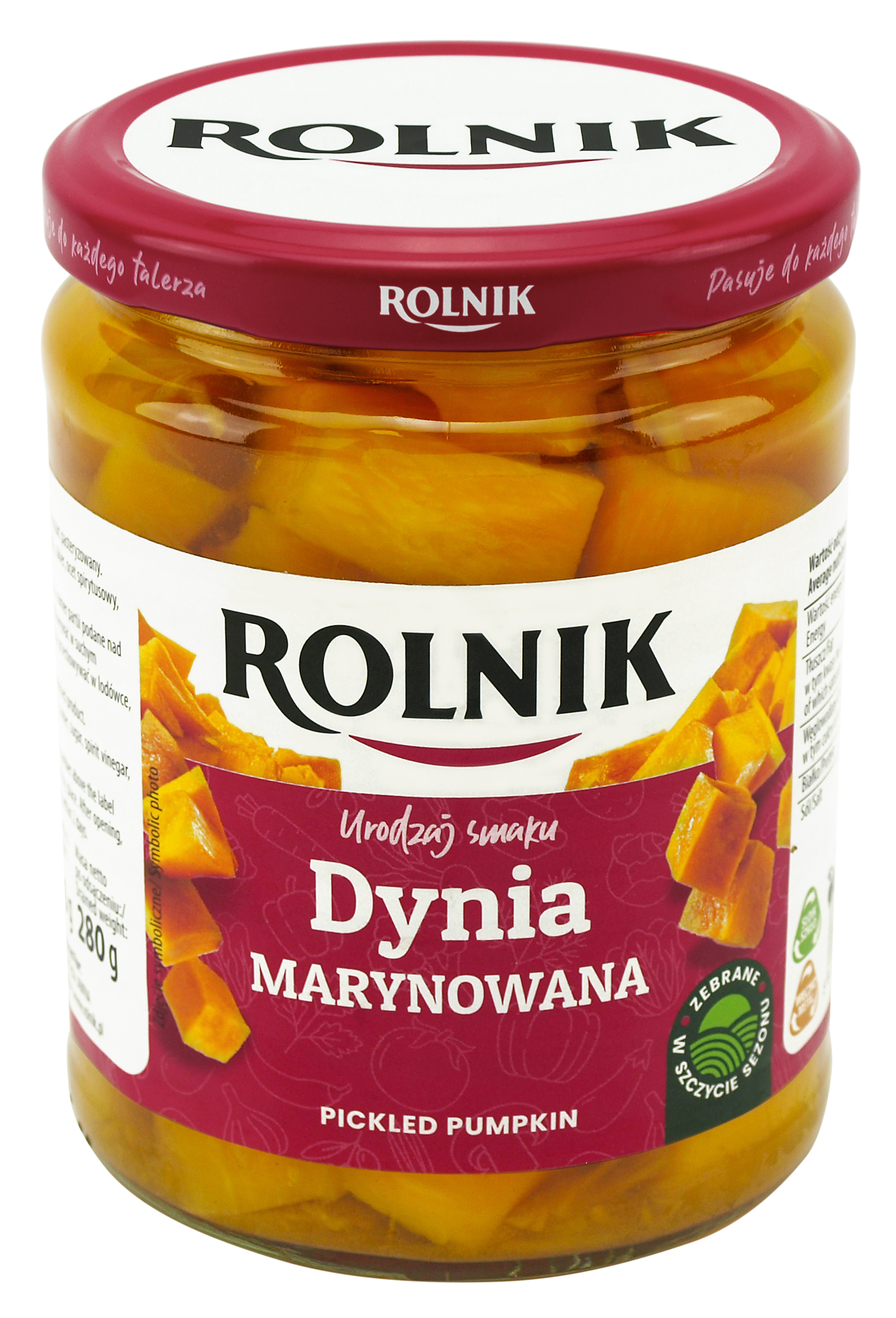 Dynia Marynowana 500 G Rolnik